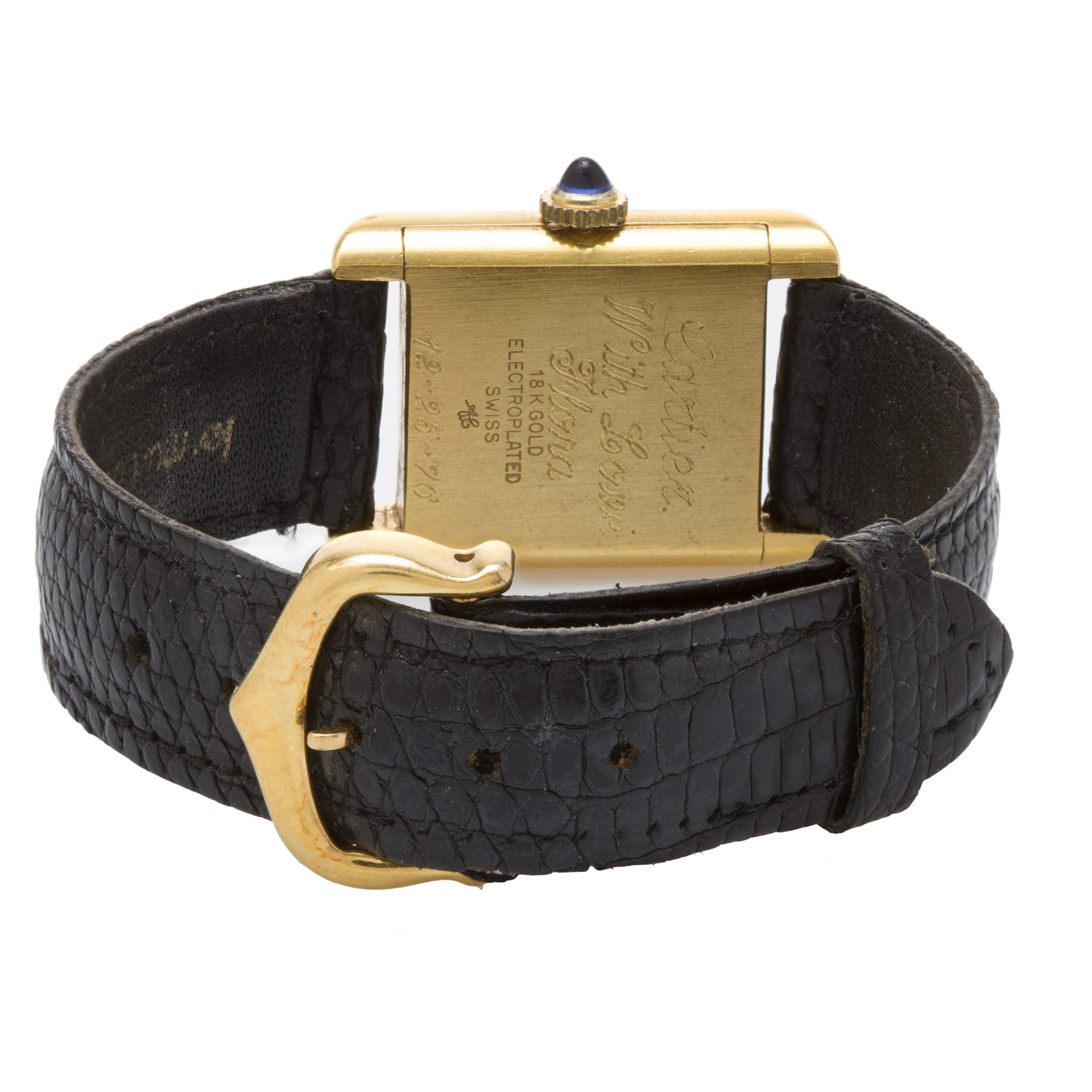 Cartier Cartier 2233 Tank Quartz Female Gold Fill 5