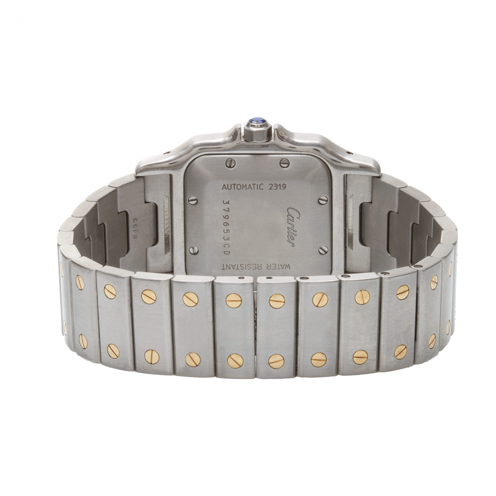 Cartier 2319 Santos Automatic Unisex 18k gold & Stainless Steel 5