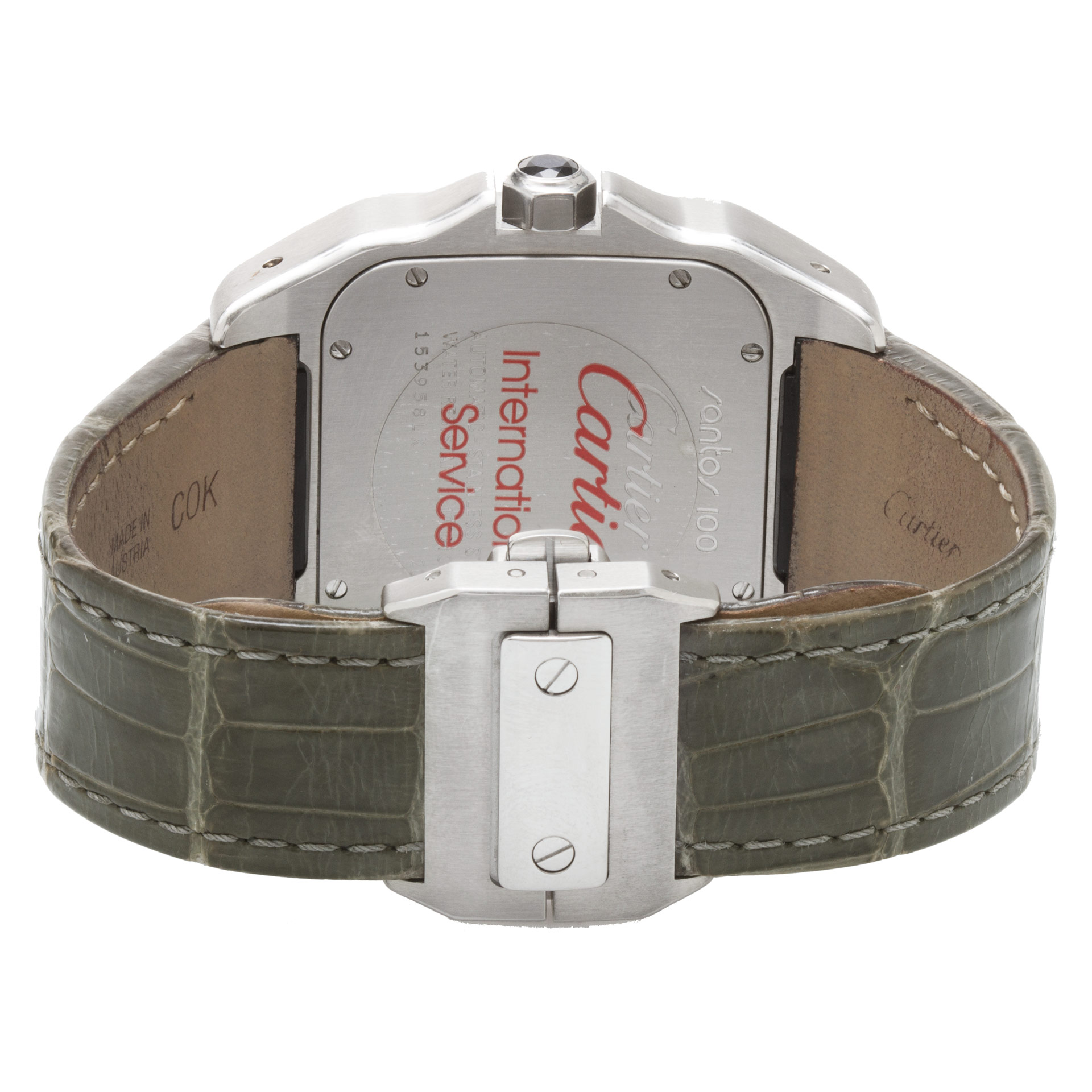 Cartier W20073X8 Santos Automatic Male Stainless Steel 5