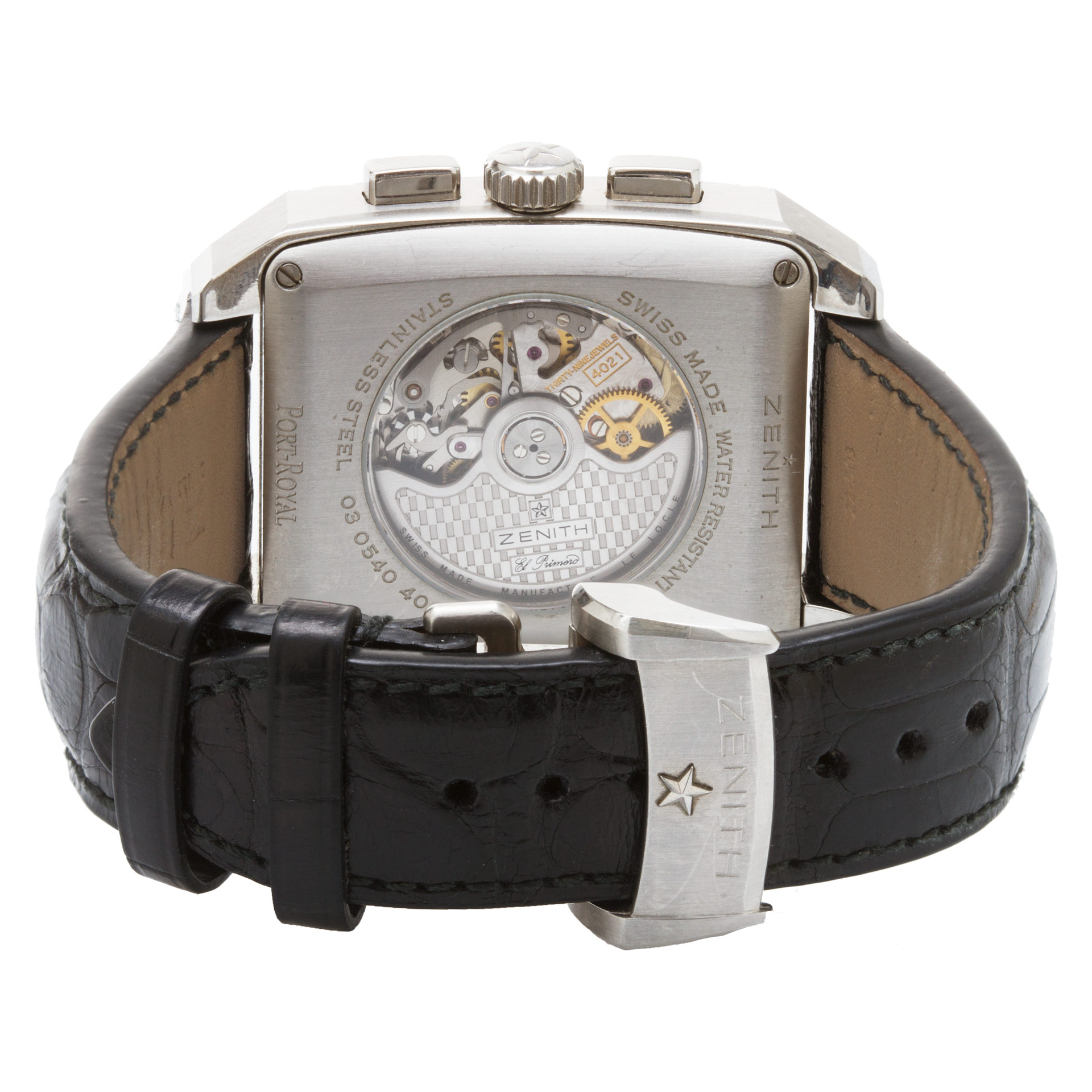 Zenith 03.0550.4021/21.C503 El Primero Automatic Male Stainless Steel 5