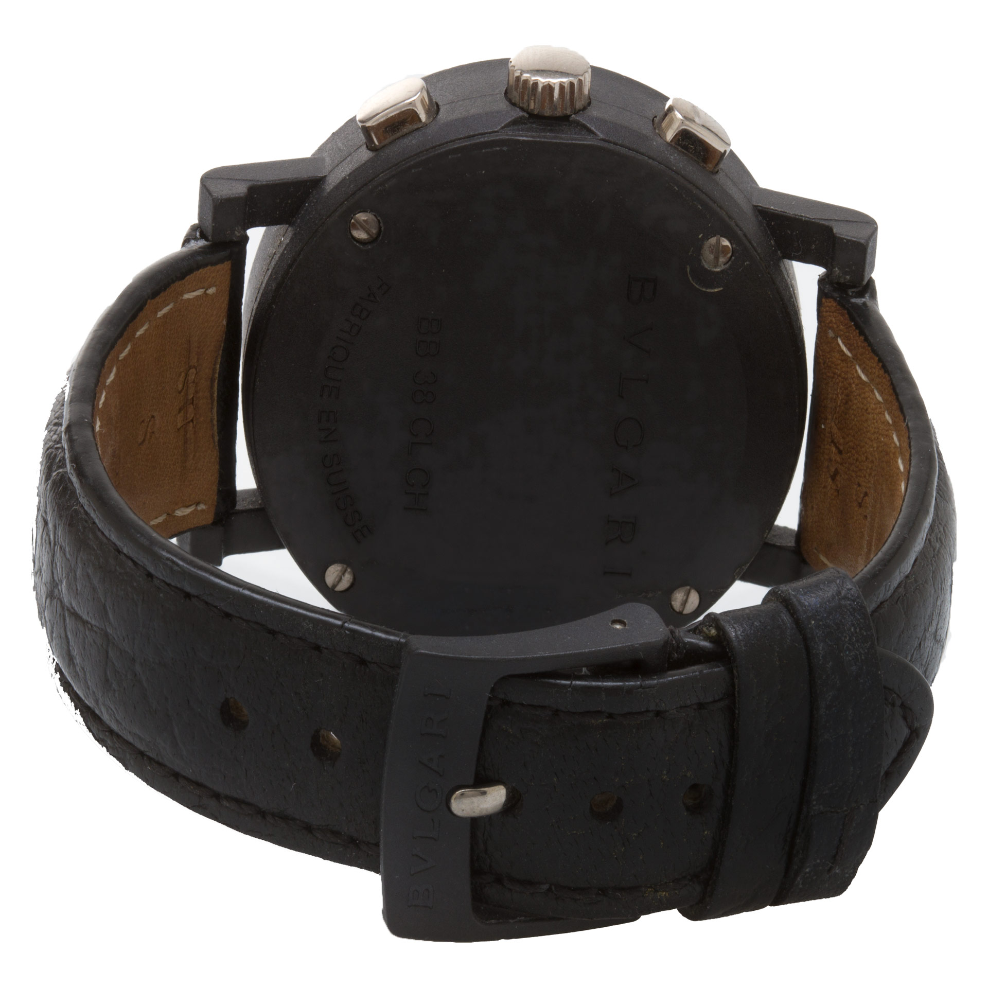 Bvlgari BB 38 CL CH Bvlgari Quartz Unisex Carbon 5