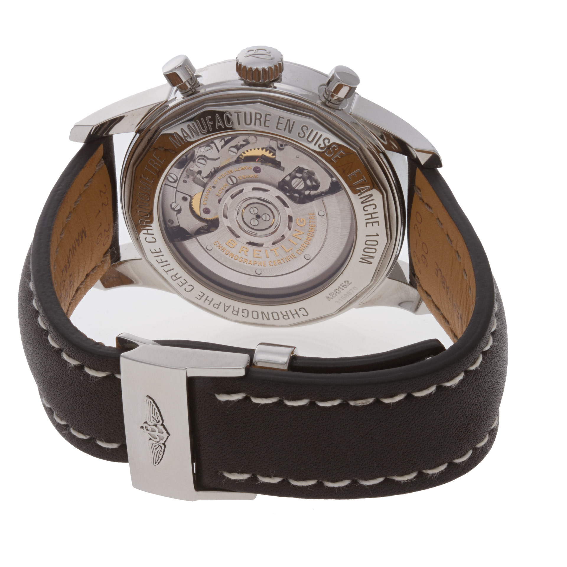 Breitling AB0152 Transocean Chronograph Automatic Male Stainless Steel 5