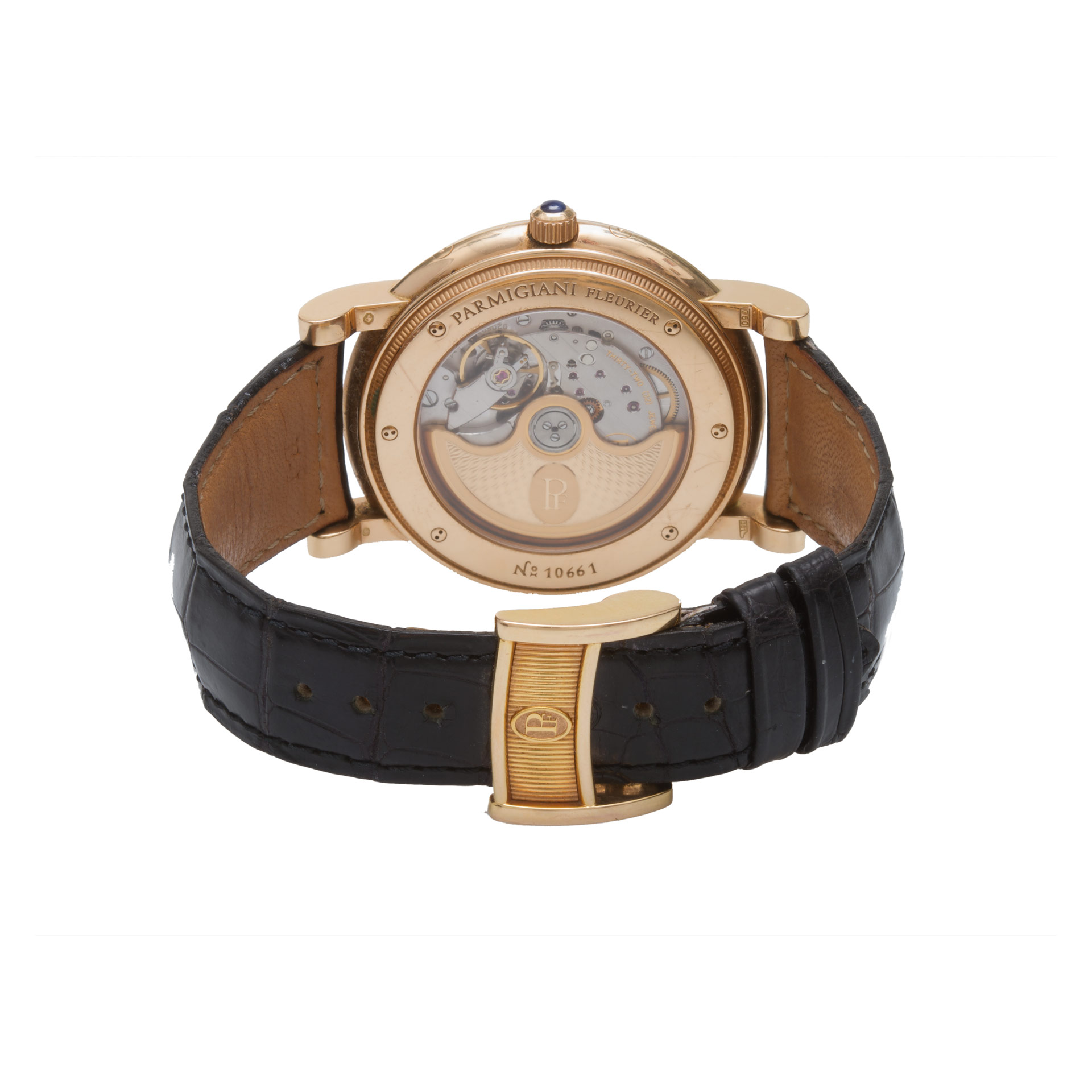 Parmigiani Parmigiani 4443 Fleurier Automatic Male 18k Pink Gold 5