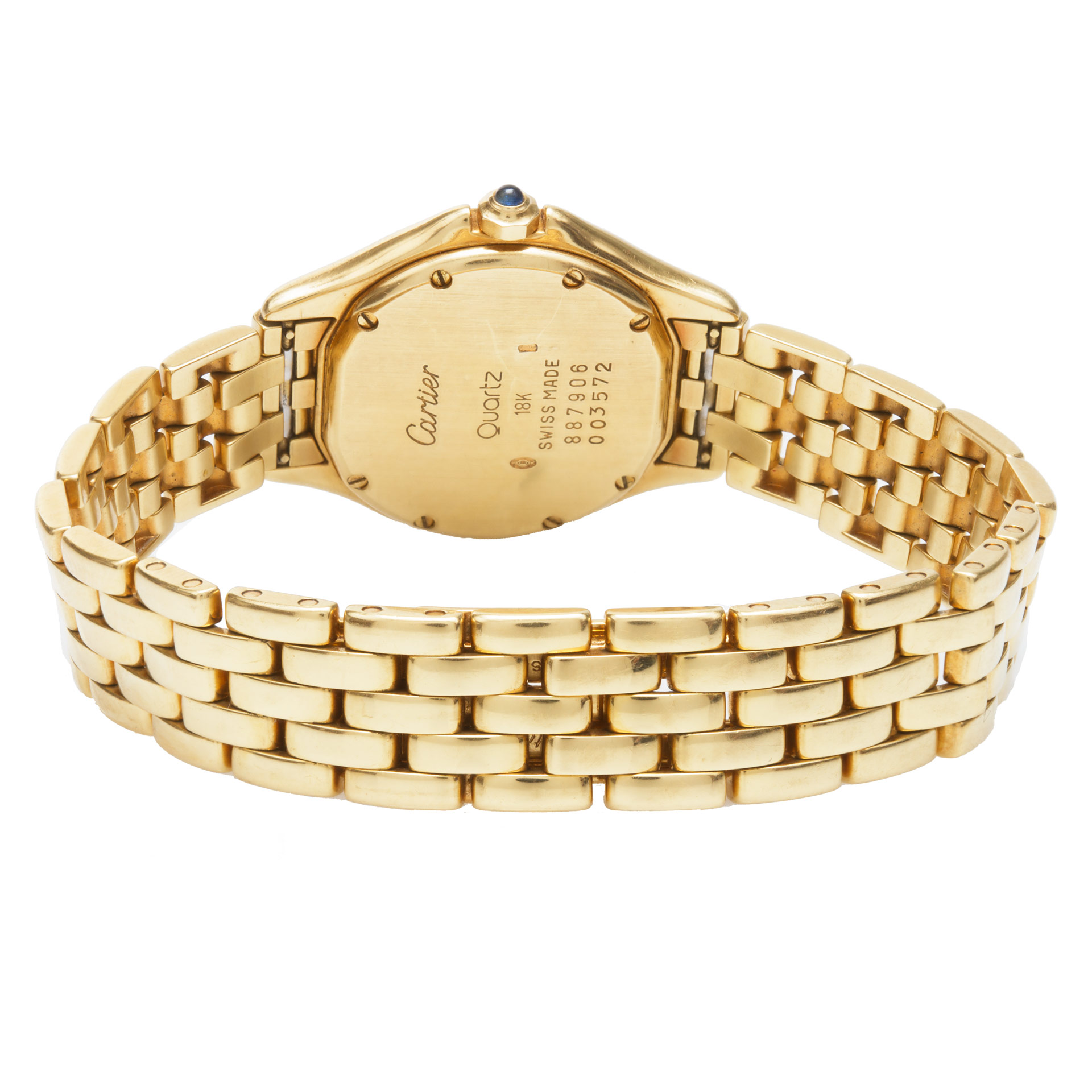 Cartier 887906 Cougar Quartz Female 18k yellow gold 5