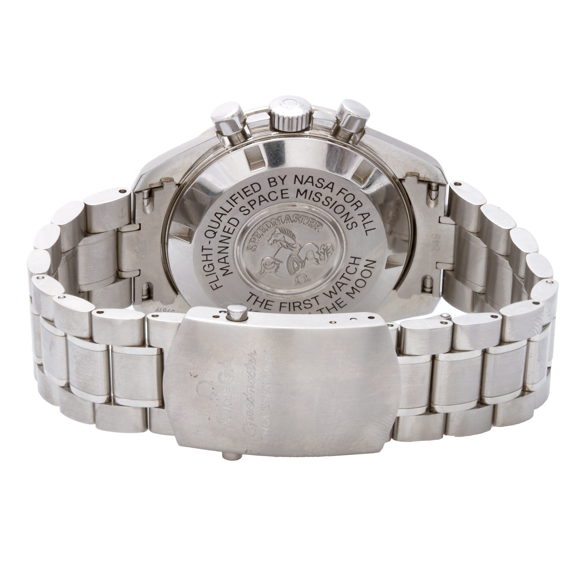 Omega O35705000 Speedmaster Manual Male Stainless Steel 5