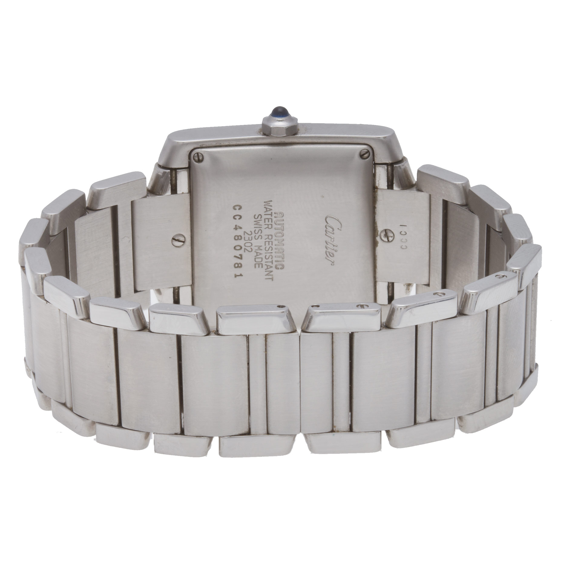 Cartier W51002q3 Tank Francaise Automatic Male Stainless Steel 5