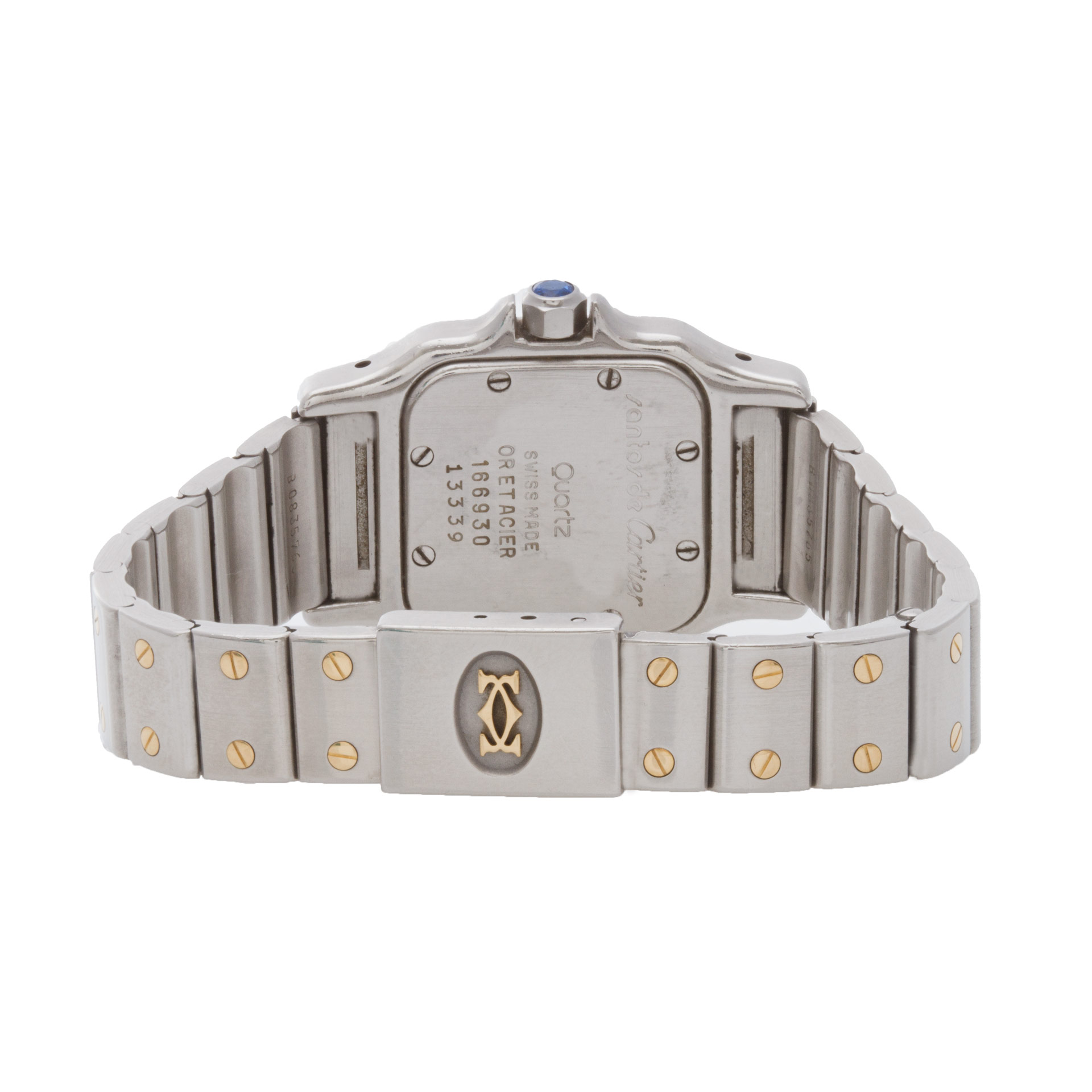 Cartier 13339 Santos Quartz Female 18k gold & Stainless Steel 5