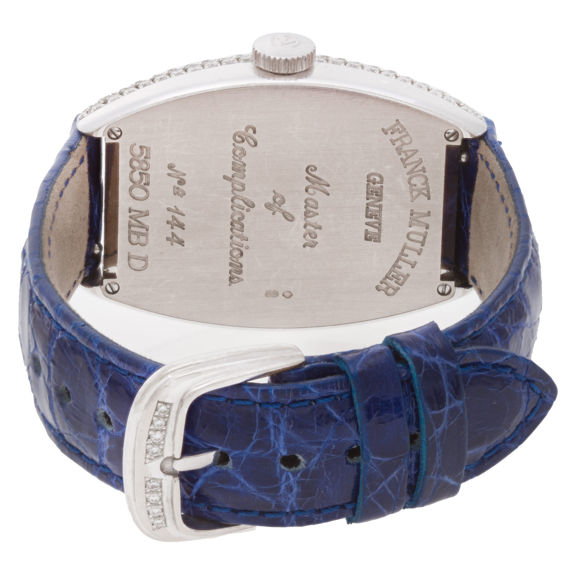 Franck Muller 5850MBD Master of Complication Automatic Male 18k White Gold 5