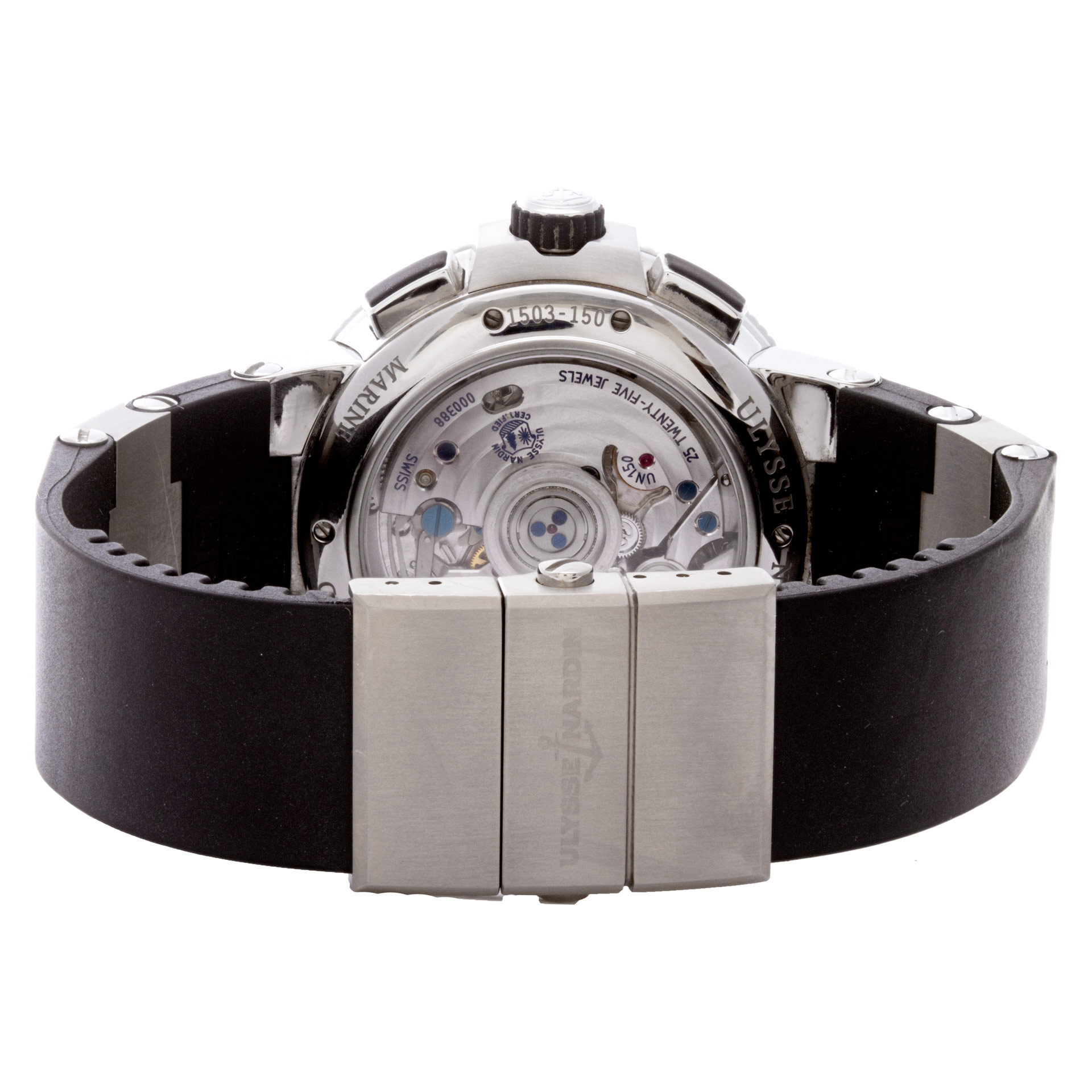 Ulysse Nardin 1503-150 Marine Automatic Male Stainless Steel 5