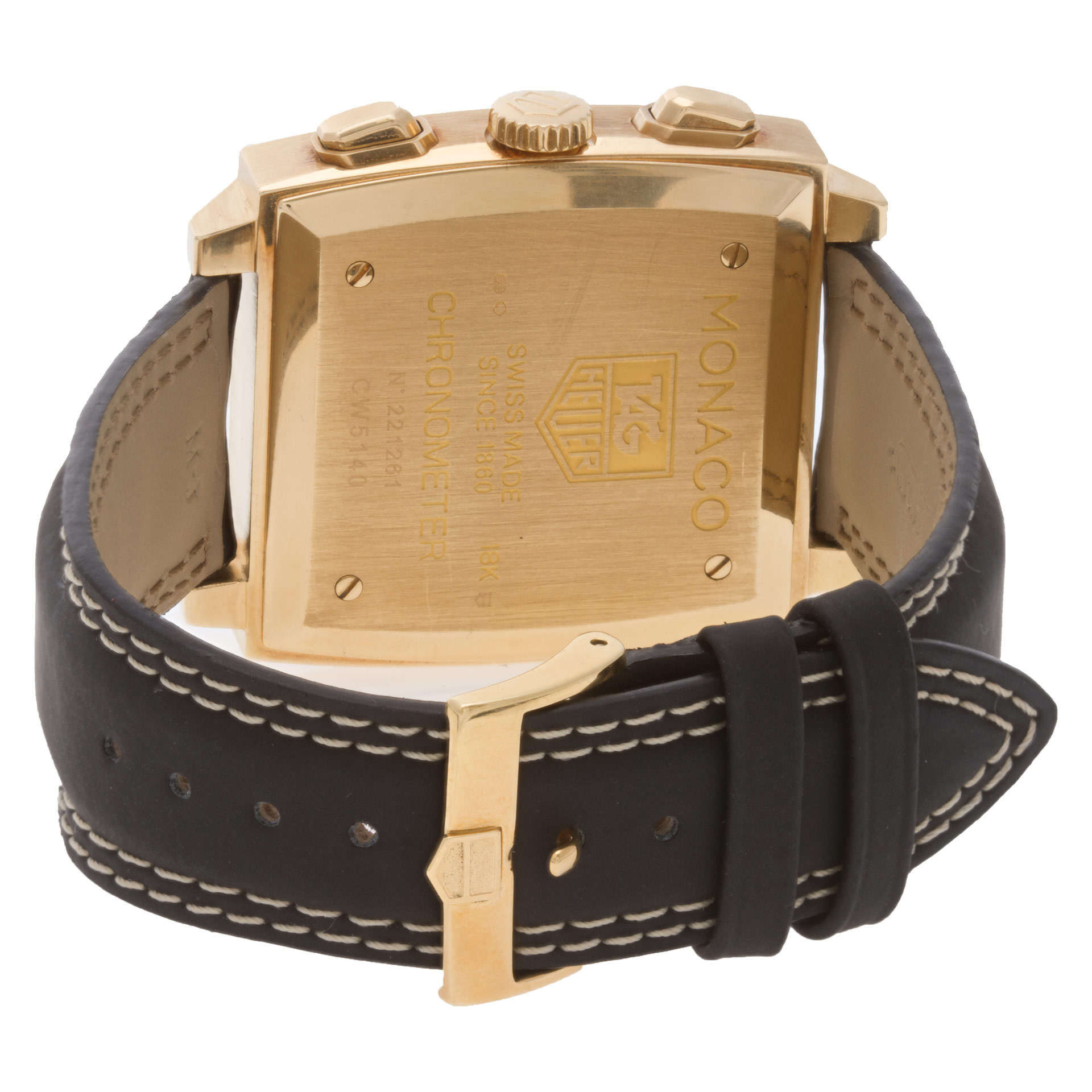 Tag Heuer CW5140 Monaco Automatic Male 18k yellow gold 5
