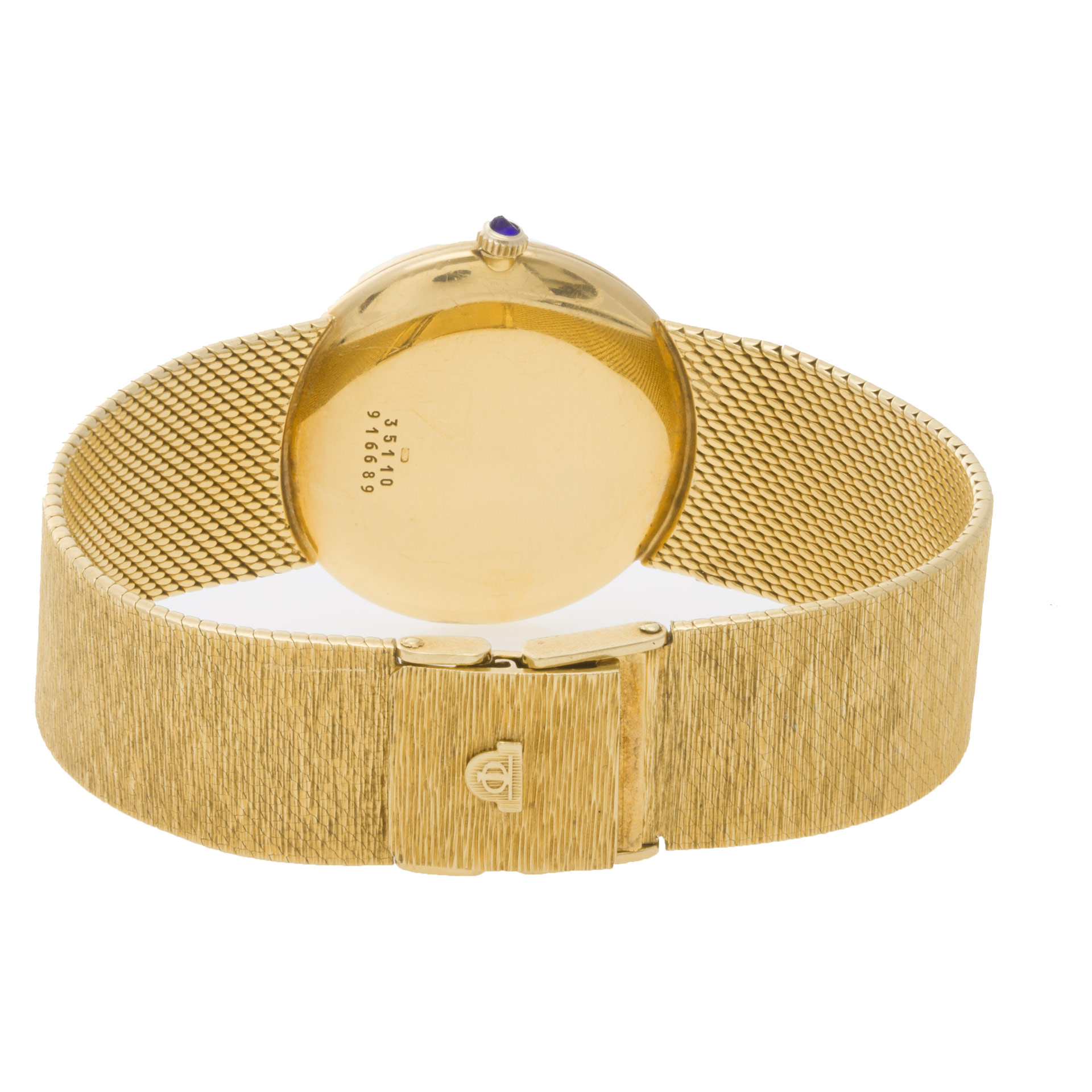 Baume & Mercier 35110 Classic Manual Male 18k Yellow Gold 5