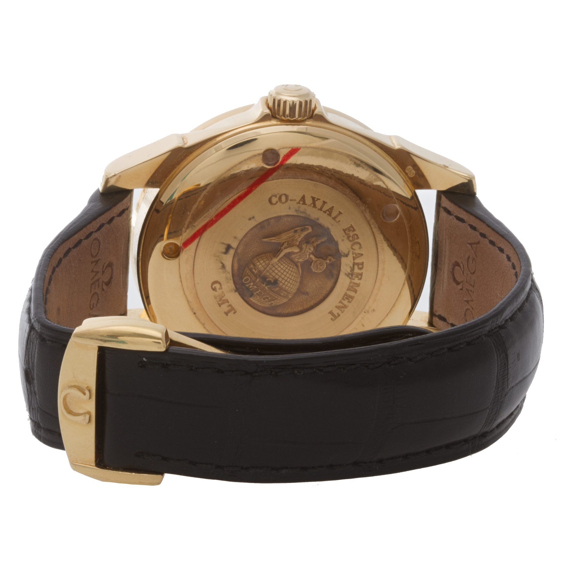 Omega 46338000 De Ville Automatic Male 18k Yellow Gold 5