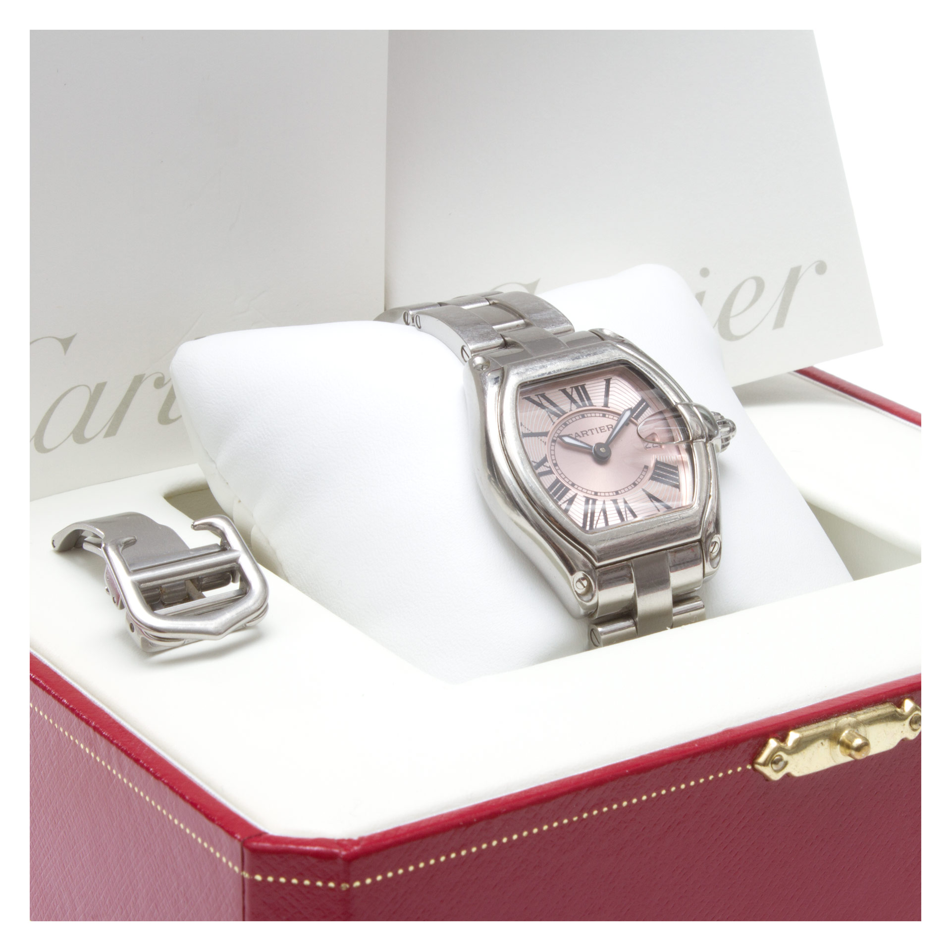 Cartier 2675 Roadster Quartz Female Stainless Steel 5