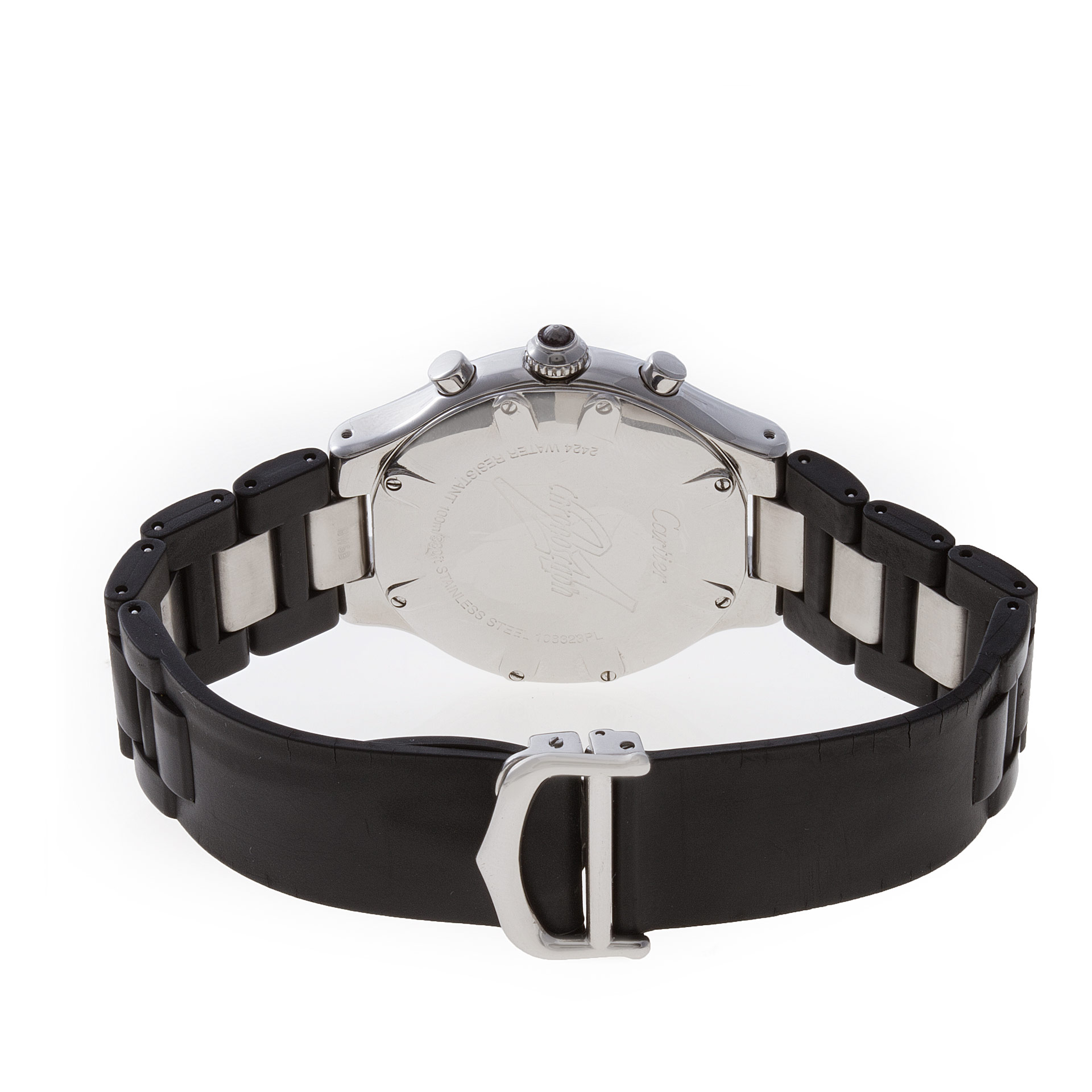Cartier w10125u2 Chronoscaph 21 Quartz Unisex Stainless Steel 5