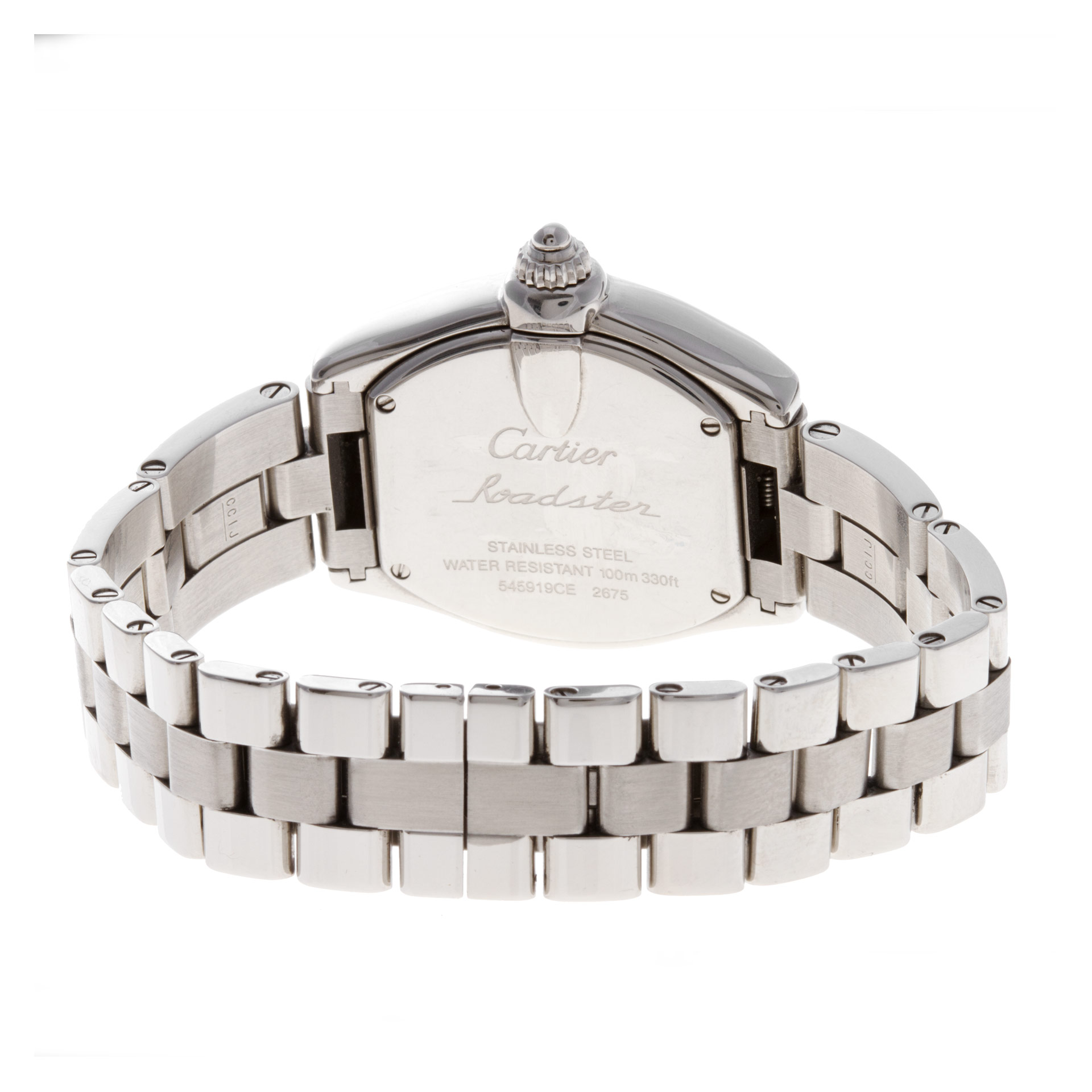 Cartier 2675 Roadster Quartz Female Stainless Steel 5