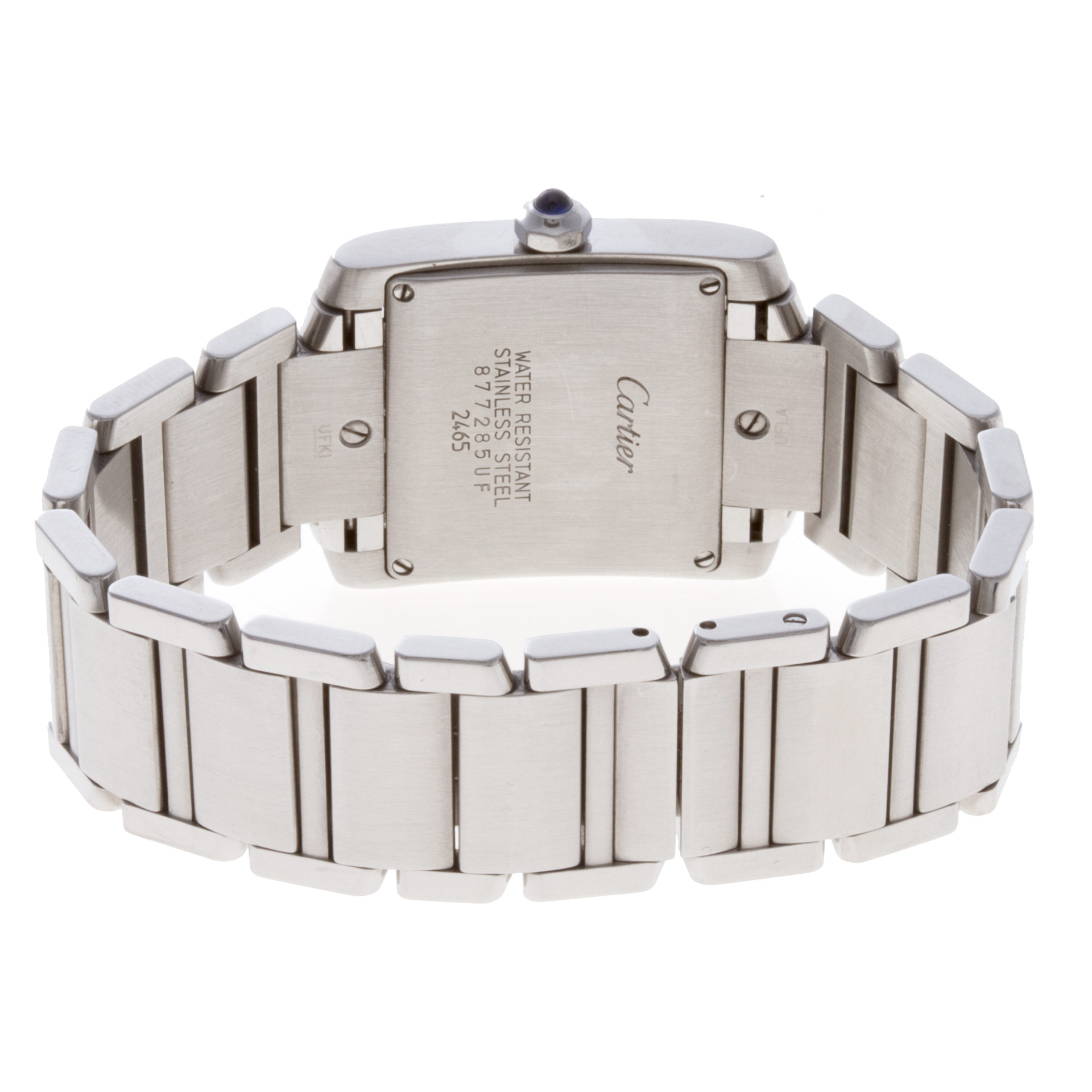 Cartier W51011Q3 Tank Francaise Quartz Female Stainless Steel 5