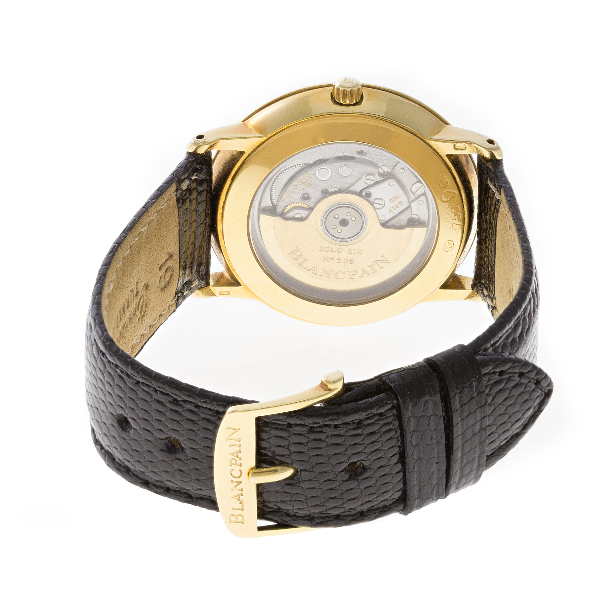Blancpain 4795-3318 Classic Automatic Unisex 18k yellow gold 5