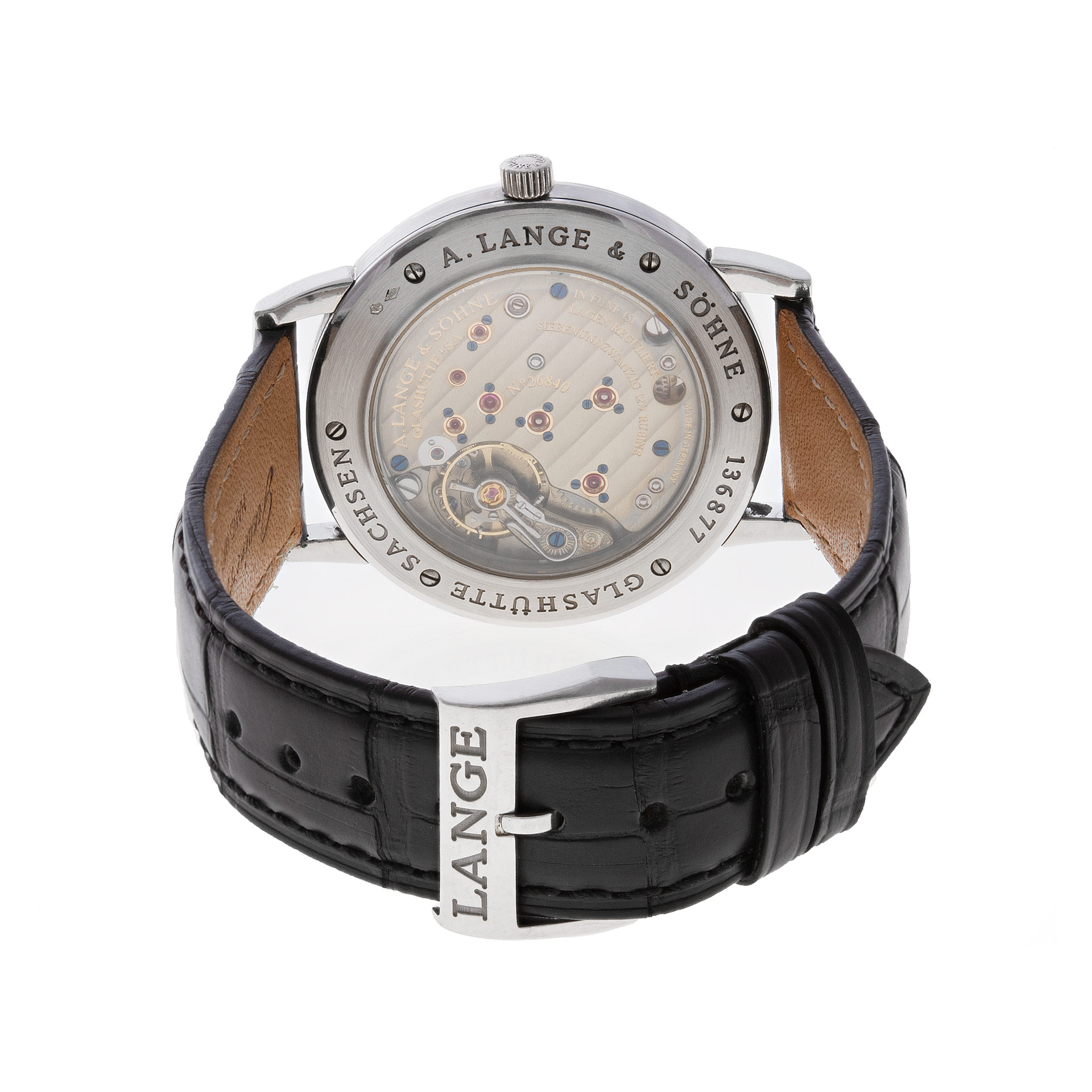 A. Lange & Sohne 221.025 1815 Up and Down Manual Male Platinum 5