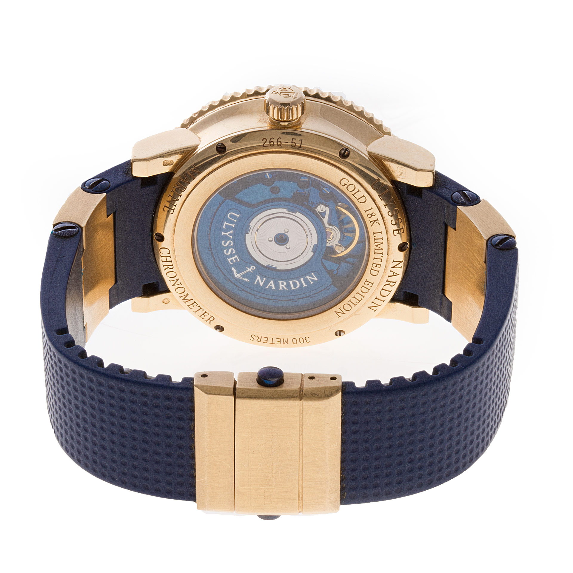 Ulysse Nardin 266-51 Maxi Marine Automatic Male 18k rose gold 5