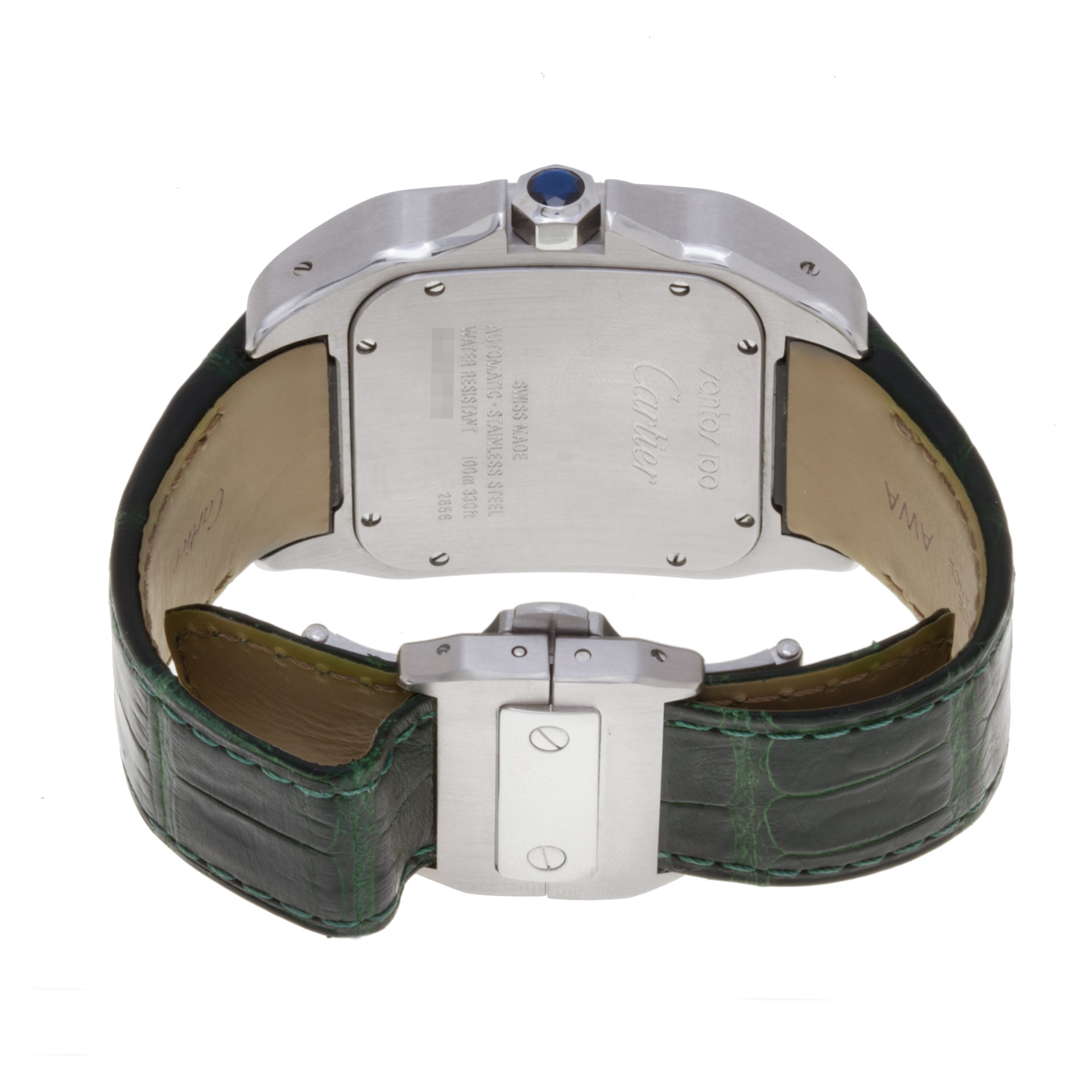 Cartier W20073X8 Santos 100 Automatic Male Stainless Steel 5
