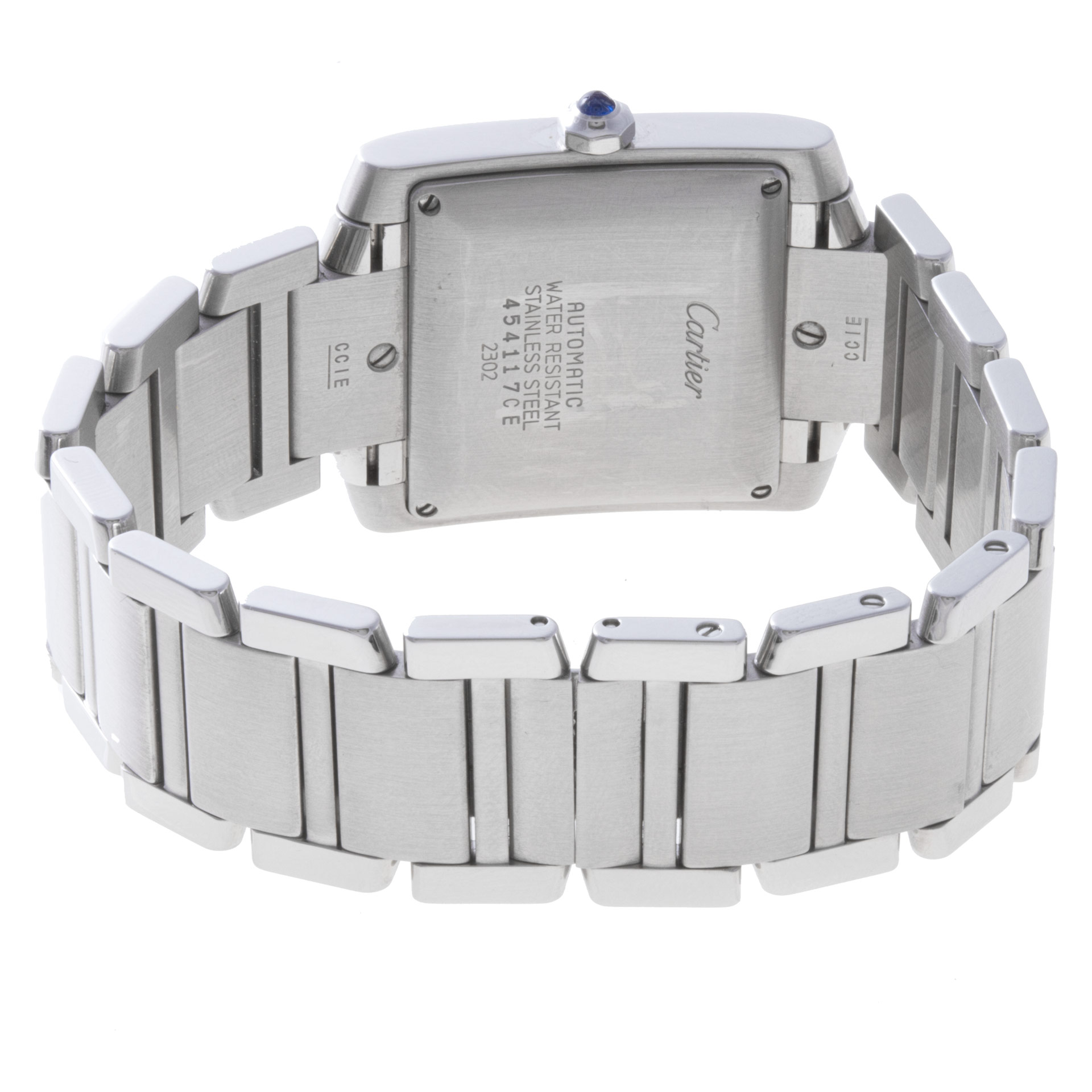 Cartier w51002q3 Tank Francaise Automatic Male Stainless Steel 5