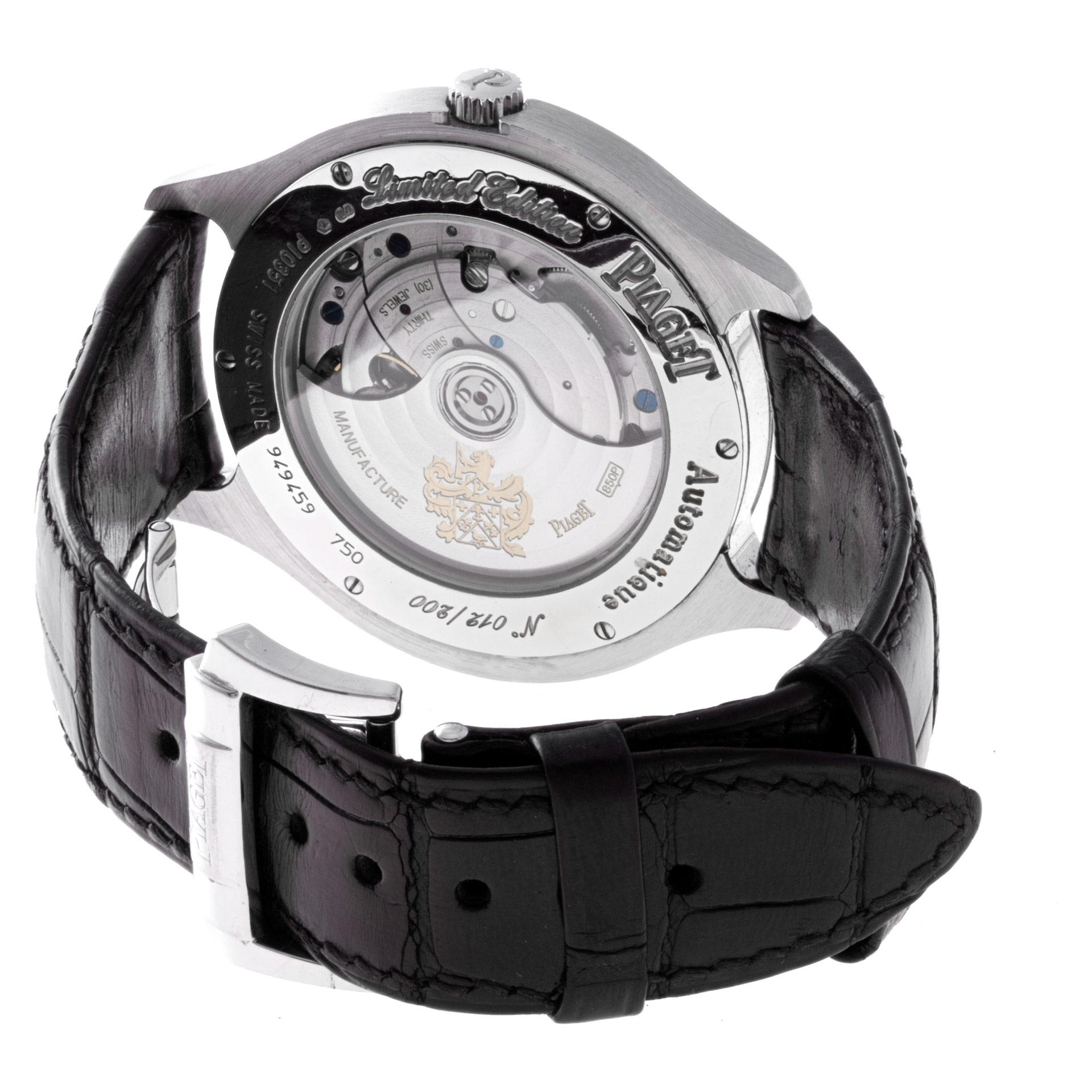 Piaget GOA32016 Emperador Automatic Male 18k White Gold 5