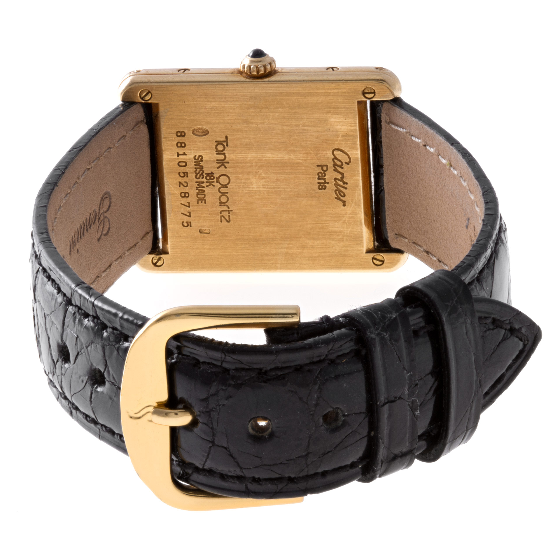Cartier Cartier 2067 Tank Quartz Female 18k yellow gold 5