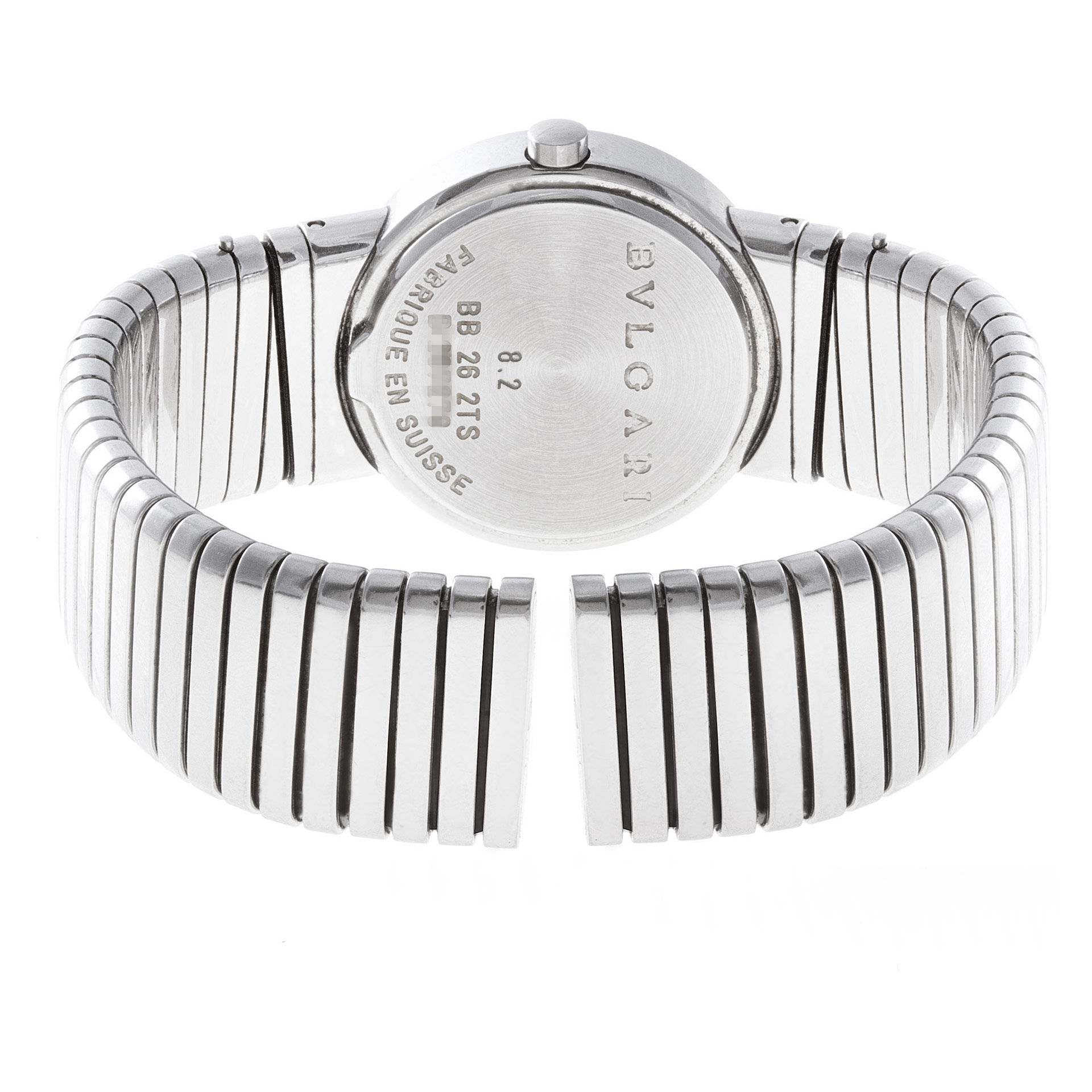 Bvlgari BB262TS Tubogas Quartz Female Stainless Steel 5