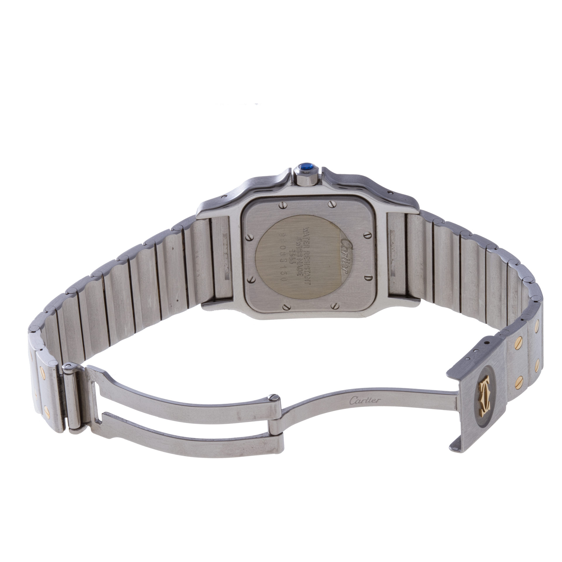 Cartier 1566 Santos Quartz Unisex Stainless Steel 5