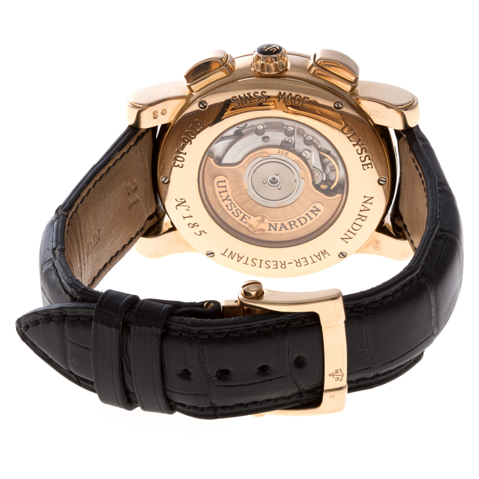 Ulysse Nardin 6106-103 Hourstriker Automatic Male 18k rose gold 5