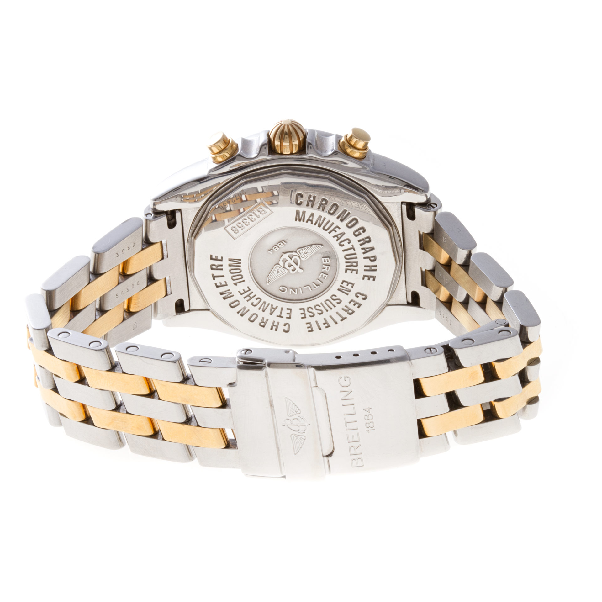 Breitling B13358 Chrono Cockpit Automatic Male 18k gold & Stainless Steel 5