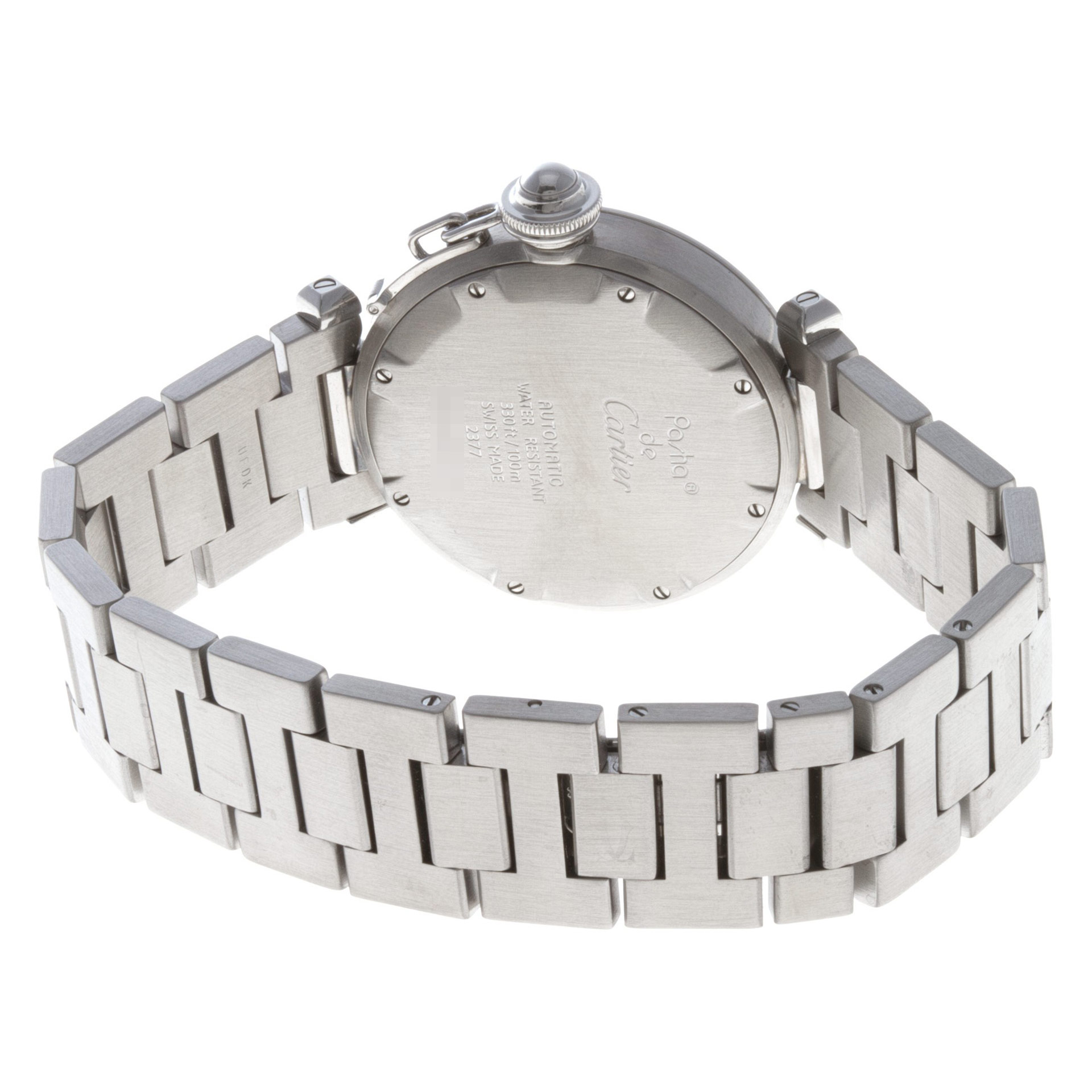 Cartier W31074M7 Pasha Automatic Unisex Stainless Steel 5