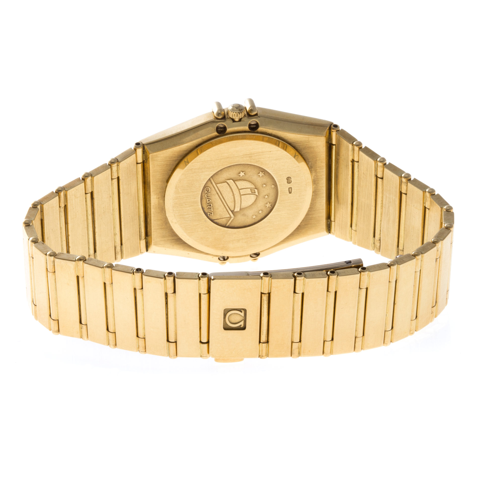 Omega 398.0873 Constellation Quartz Male 18k Yellow Gold 5
