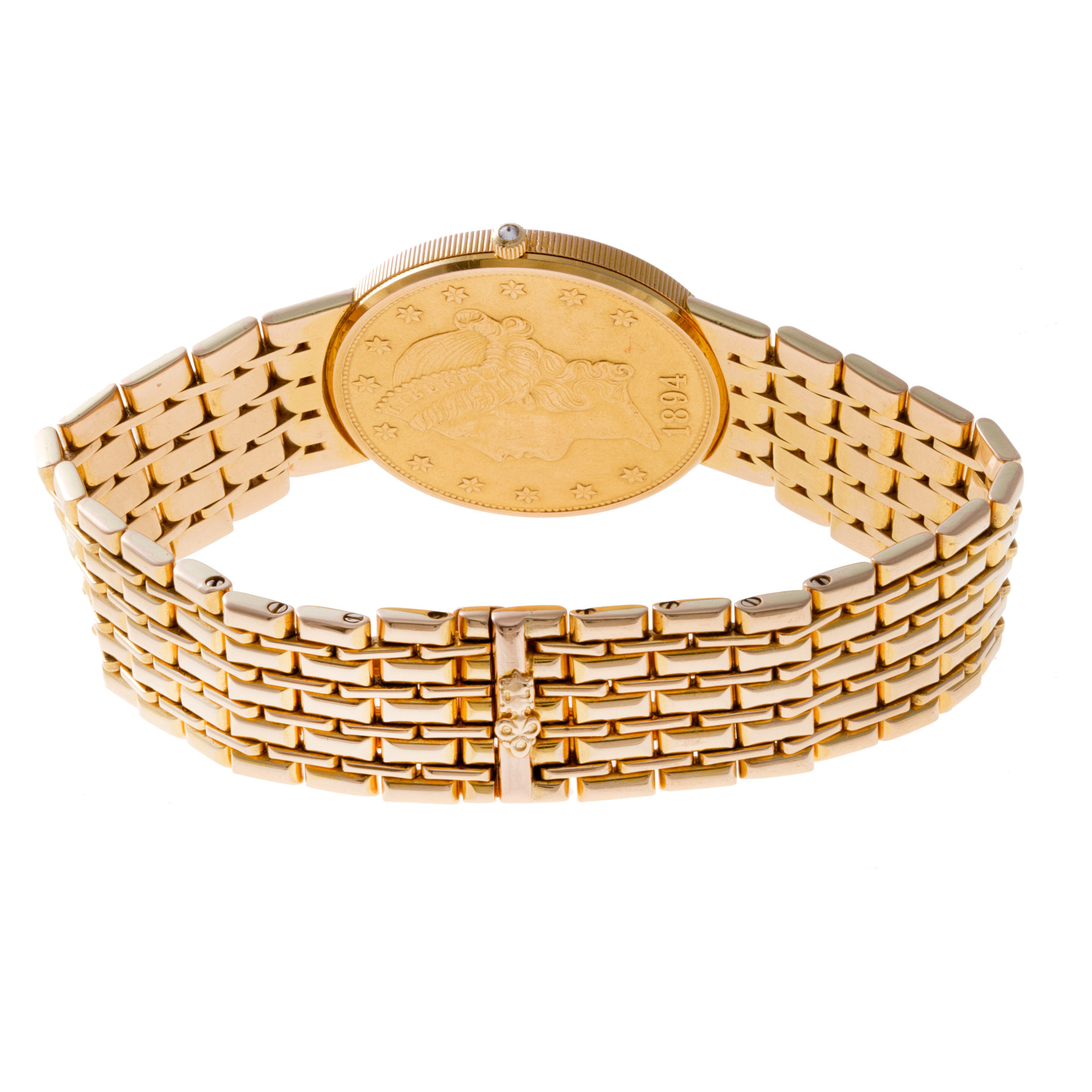 Corum 62022.955501 $20 Coin Quartz Unisex 18k yellow gold 5