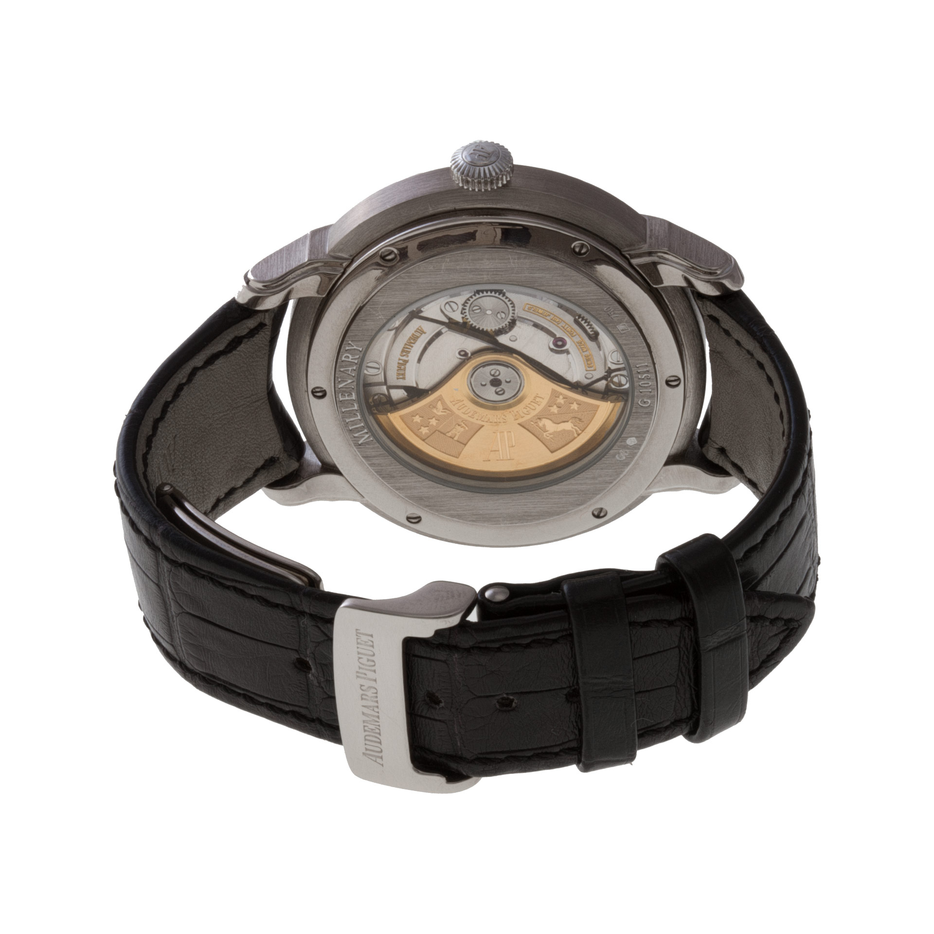 Audemars Piguet 15320BC.OO.D002CR.01 Millenary Automatic Male 18k White Gold 5