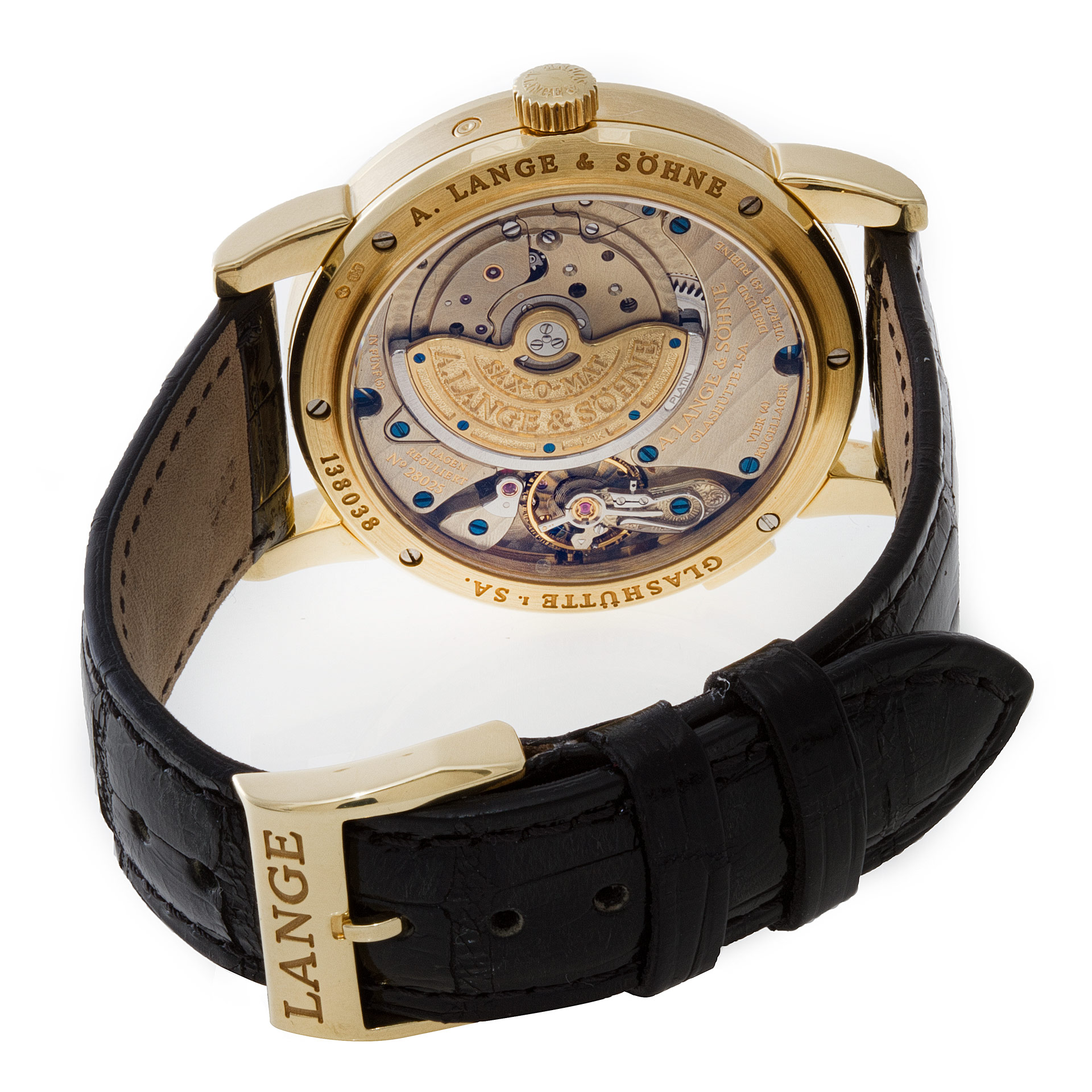 A. Lange & Sohne 310.021 Langematik Automatic Male 18k yellow gold 5