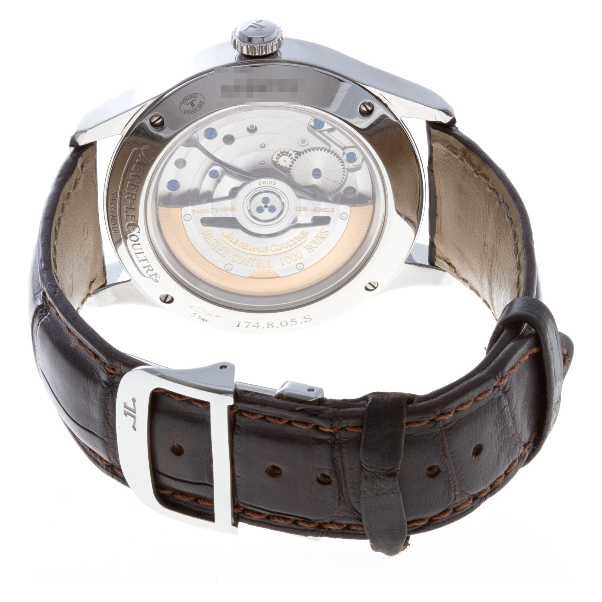 Jaeger LeCoultre 174.8.05.S Master Hometime Automatic Male Stainless Steel 5