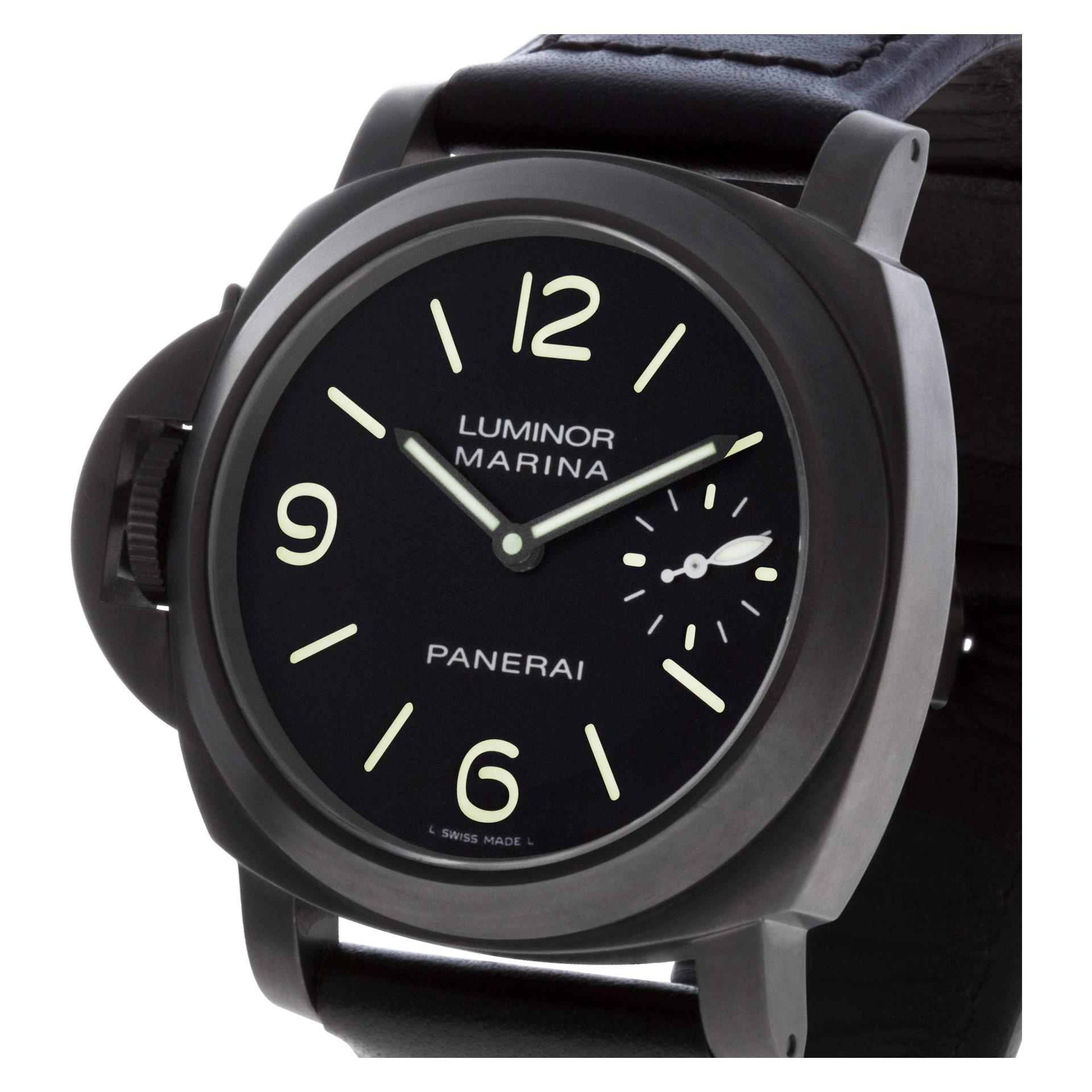 Panerai PAM00026 Luminor Marina Manual Male PVD 5