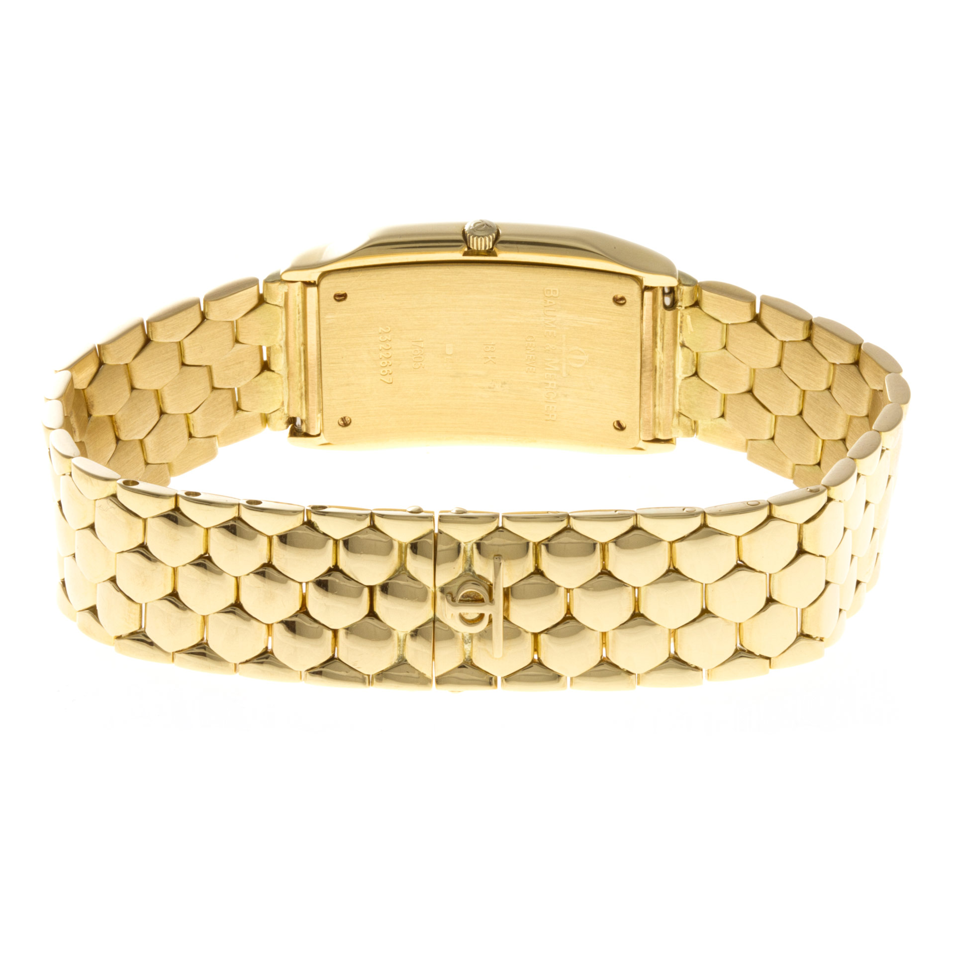 Baume & Mercier 17605 Hampton Quartz Unisex 18k yellow gold 5