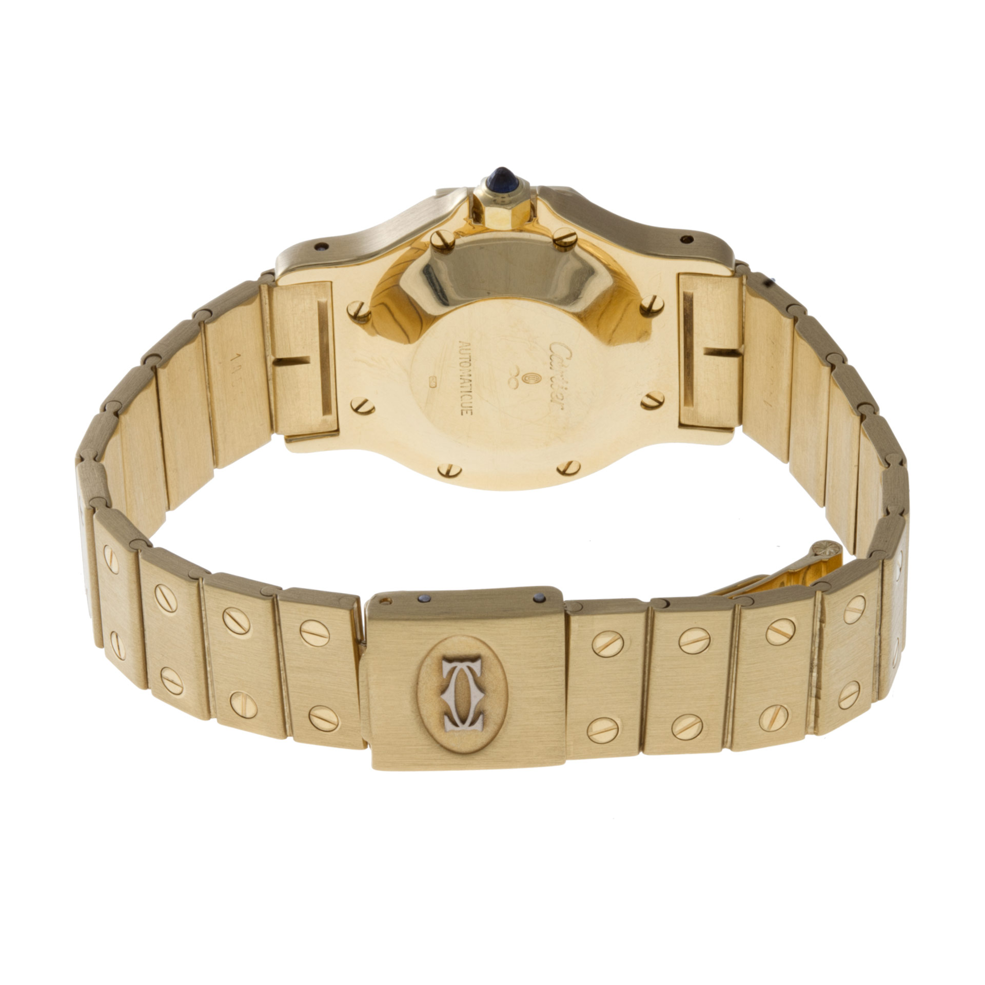 Cartier Cartier 1048 Santos Automatic Unisex 18k yellow gold 5