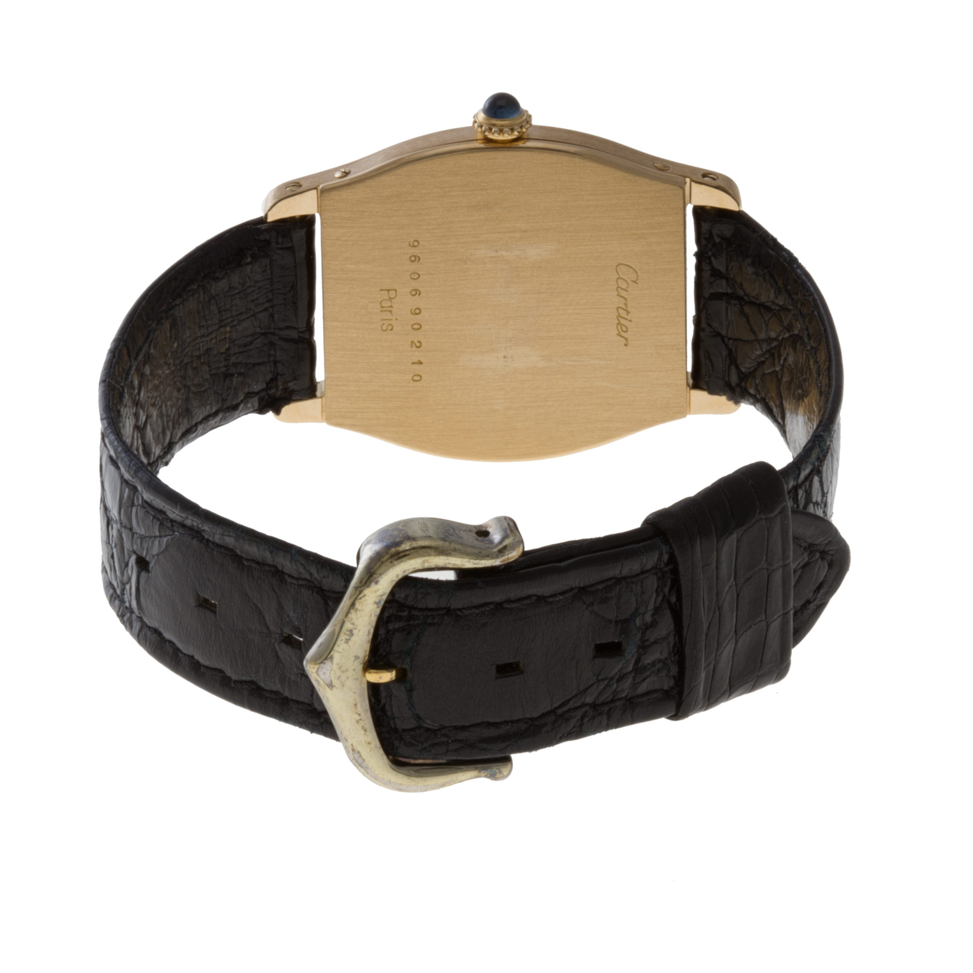 Cartier n/a Tonneau Manual Female 18k yellow gold 5
