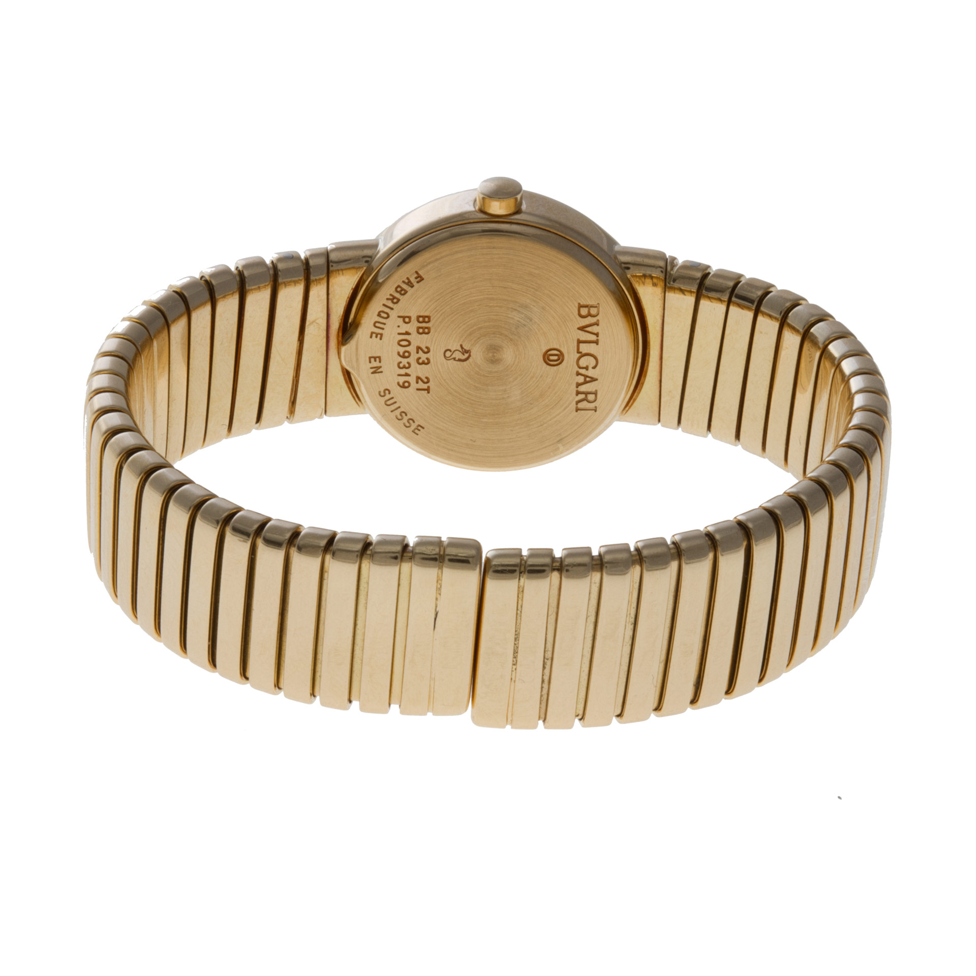 Bvlgari BB232T Tubogas Quartz Female 18k yellow gold 5