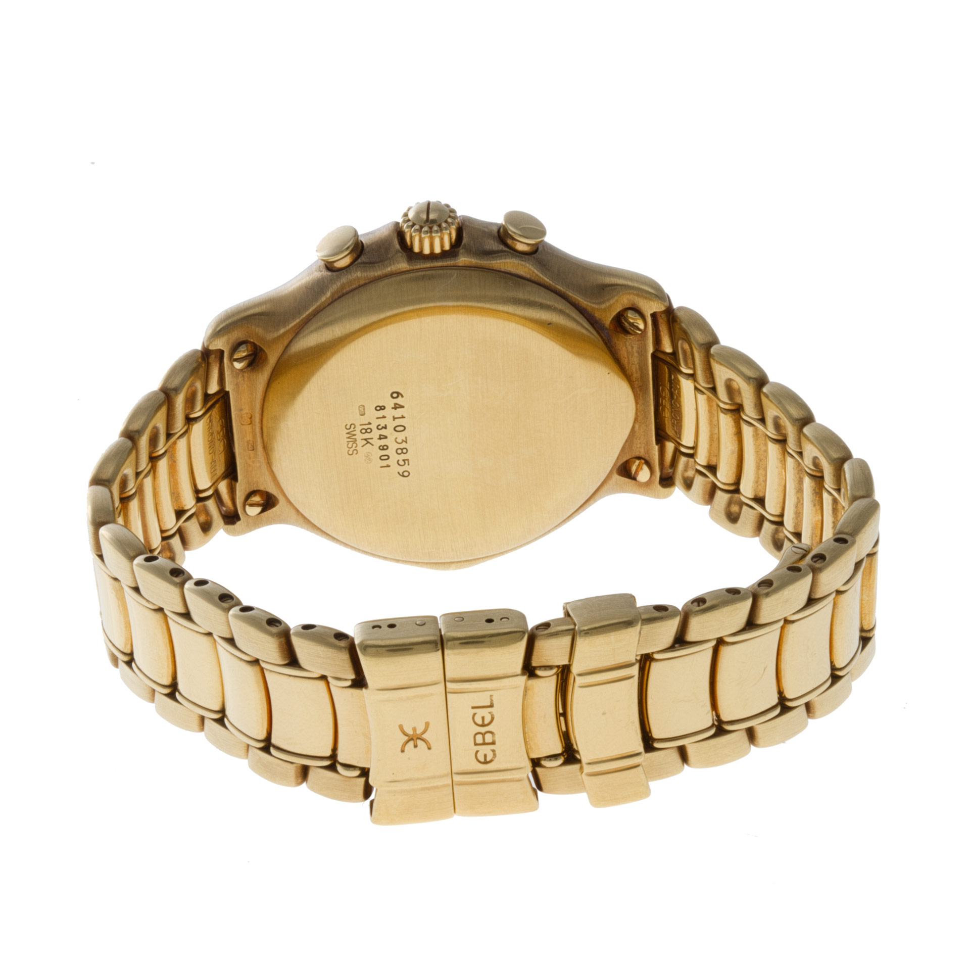 Ebel 8134801 Chronograph Automatic Male 18k yellow gold 5