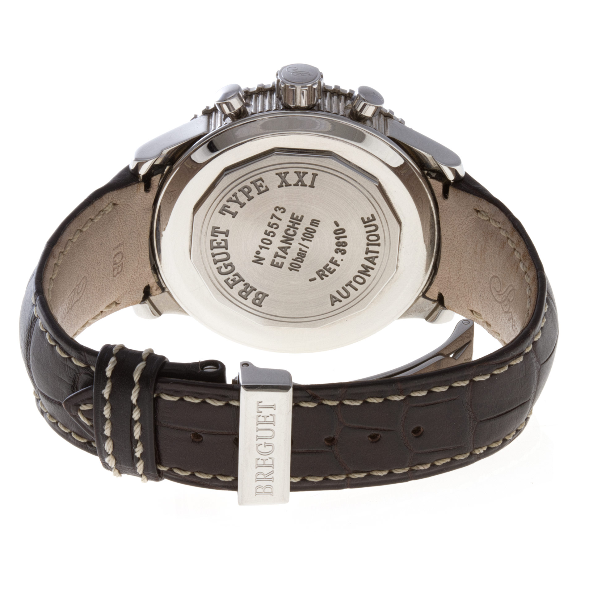 Breguet 3810ST/92/9ZU Type XXI Automatic Male Stainless Steel 5