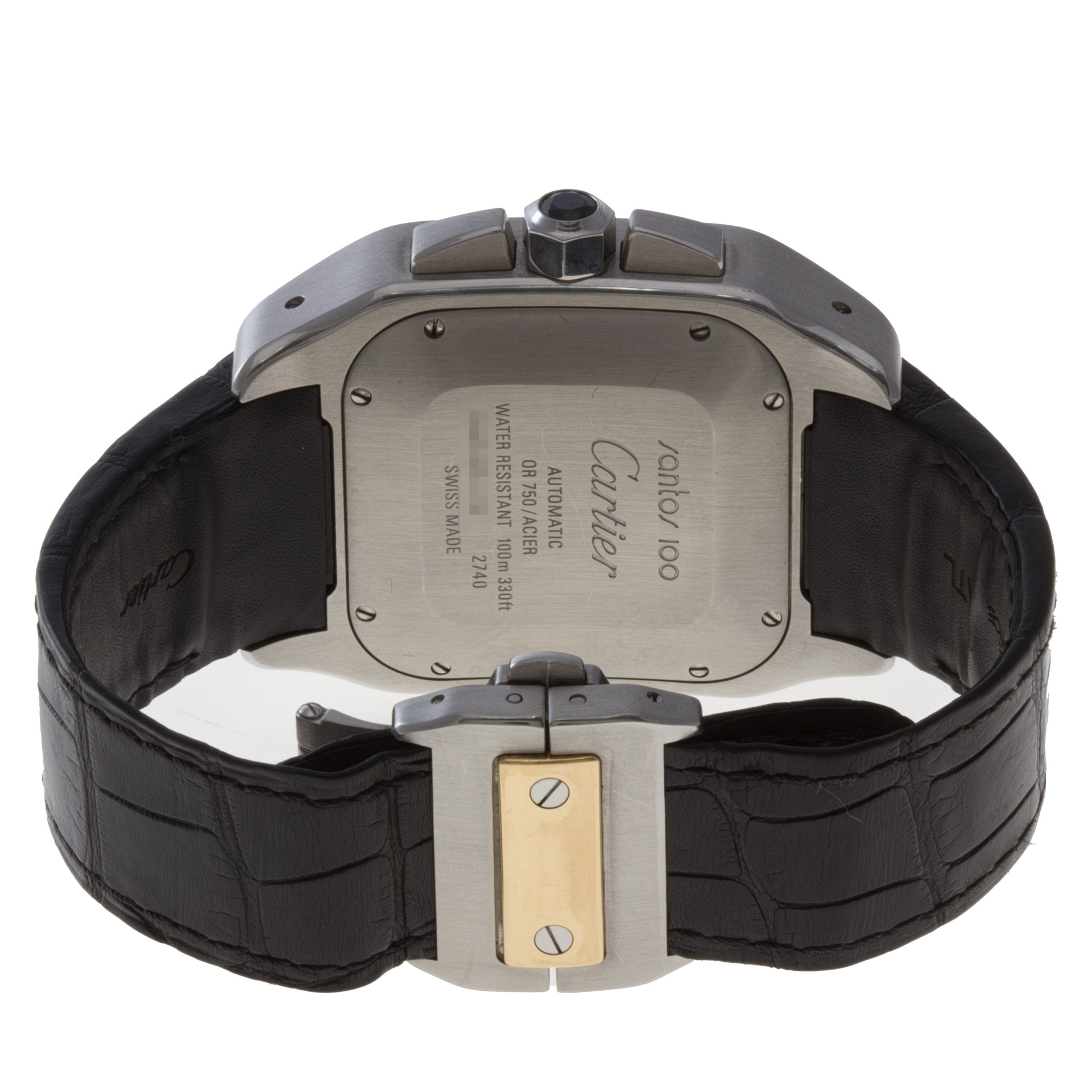Cartier w20091x7 Santos 100 Automatic Male Stainless Steel 5