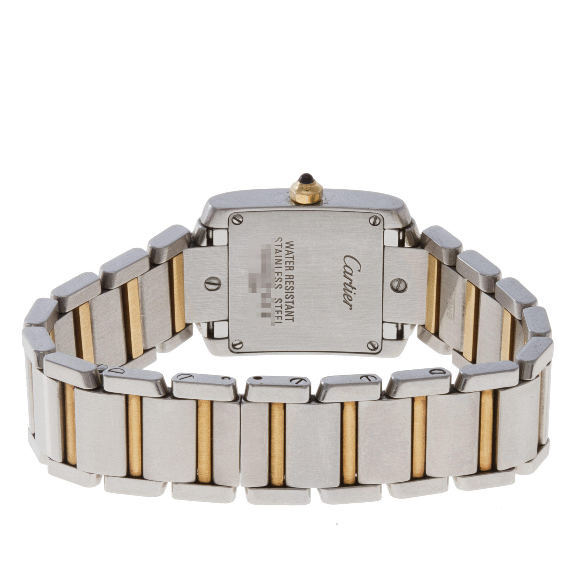 Cartier W51007Q4 Tank Francaise Quartz Female 18k gold & Stainless Steel 5