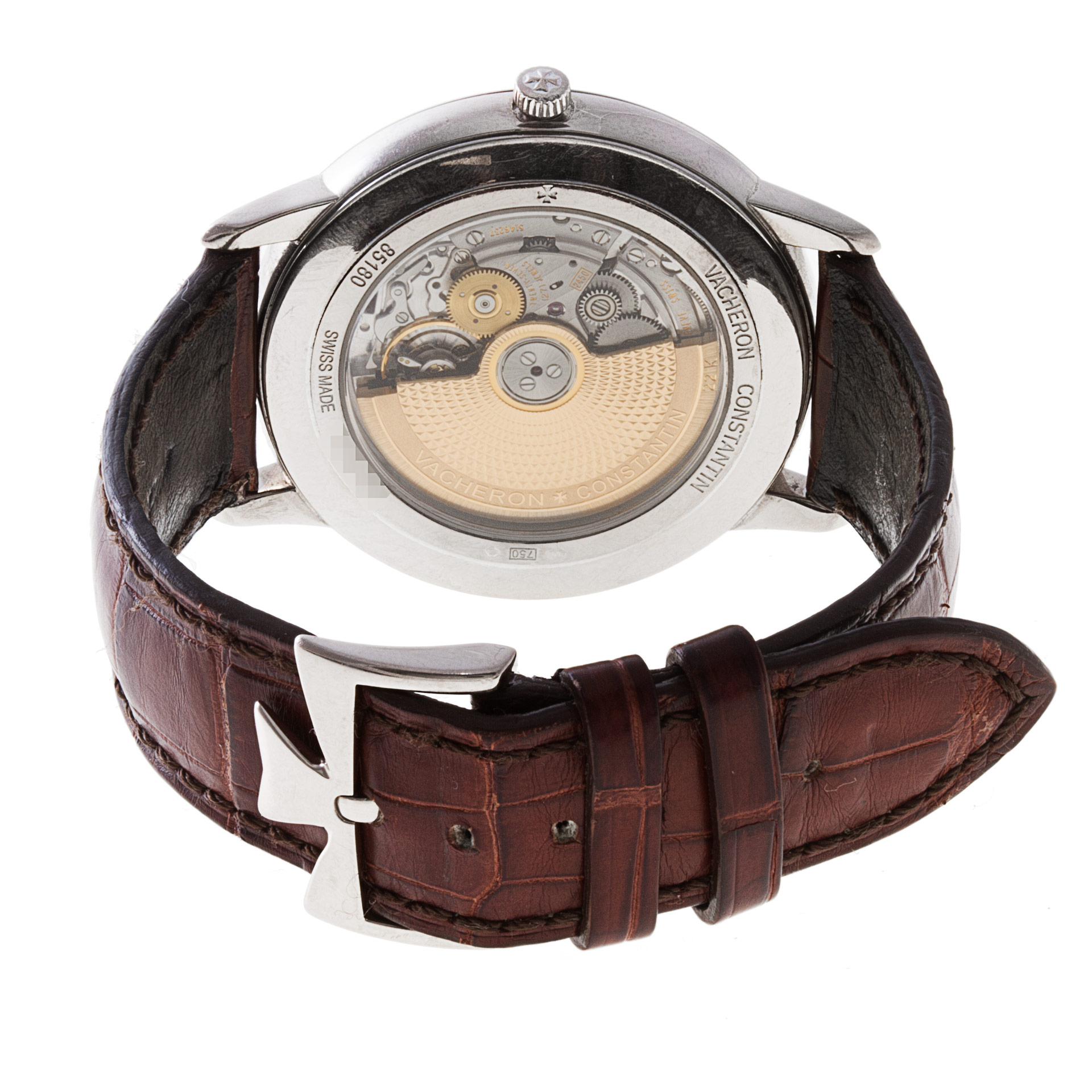 Vacheron Constantin 85180/00G Patrimony Contemporary Automatic Unisex 18k White Gold 5
