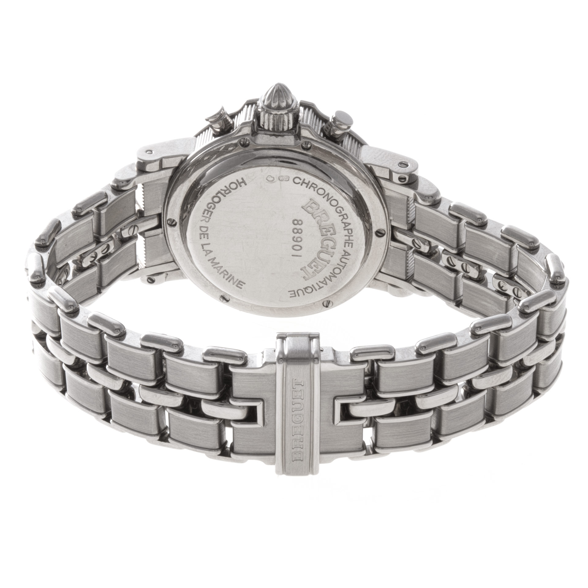Breguet 0031536 Horloger de la Marine Automatic Female 18k White Gold 5