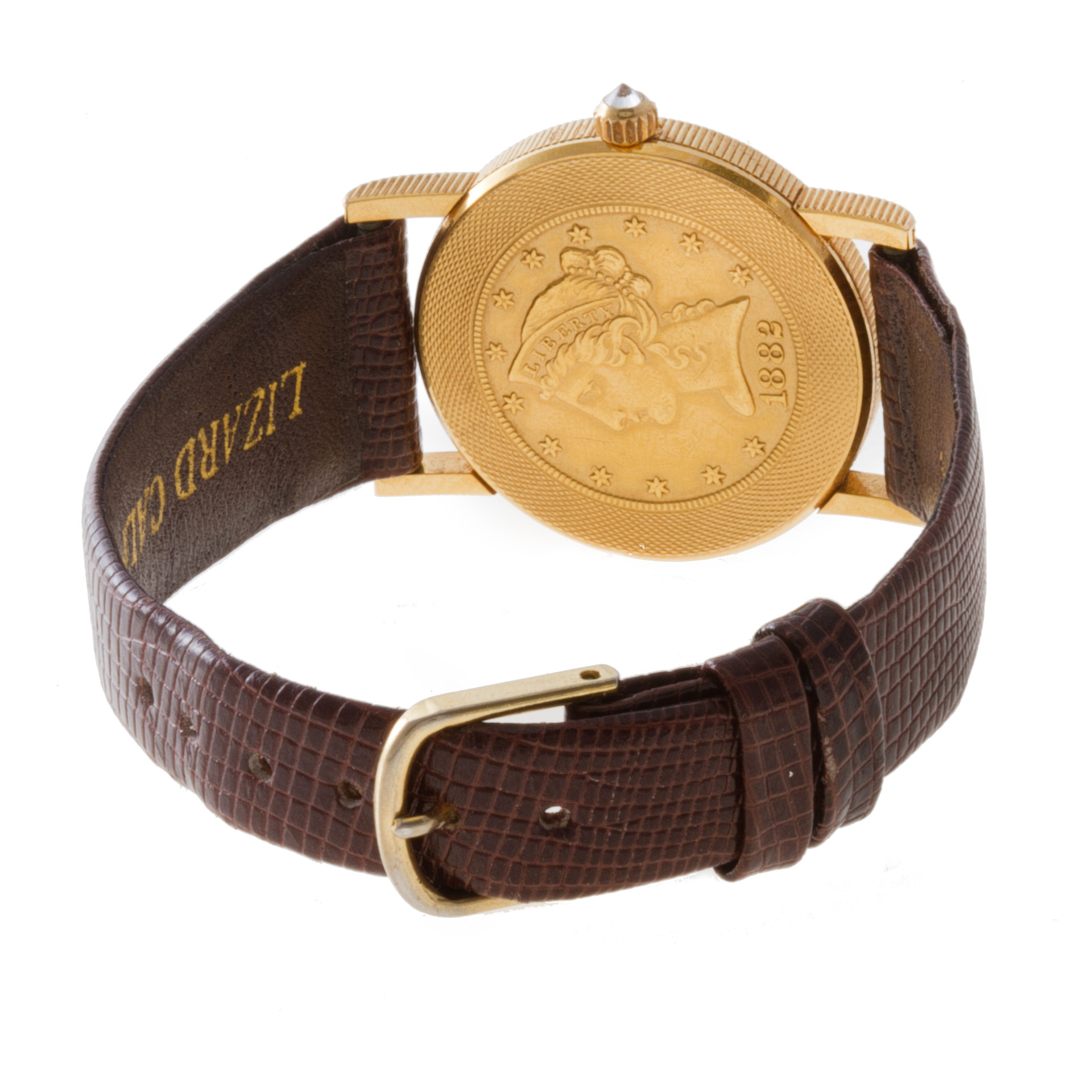 Corum 122 $5 Coin Manual Female 18k yellow gold 5