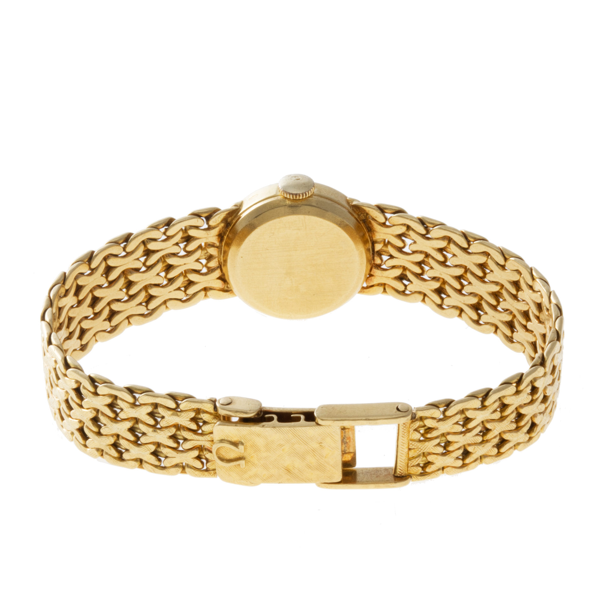 Omega 7173 Vintage Quartz Female 18k yellow gold 5
